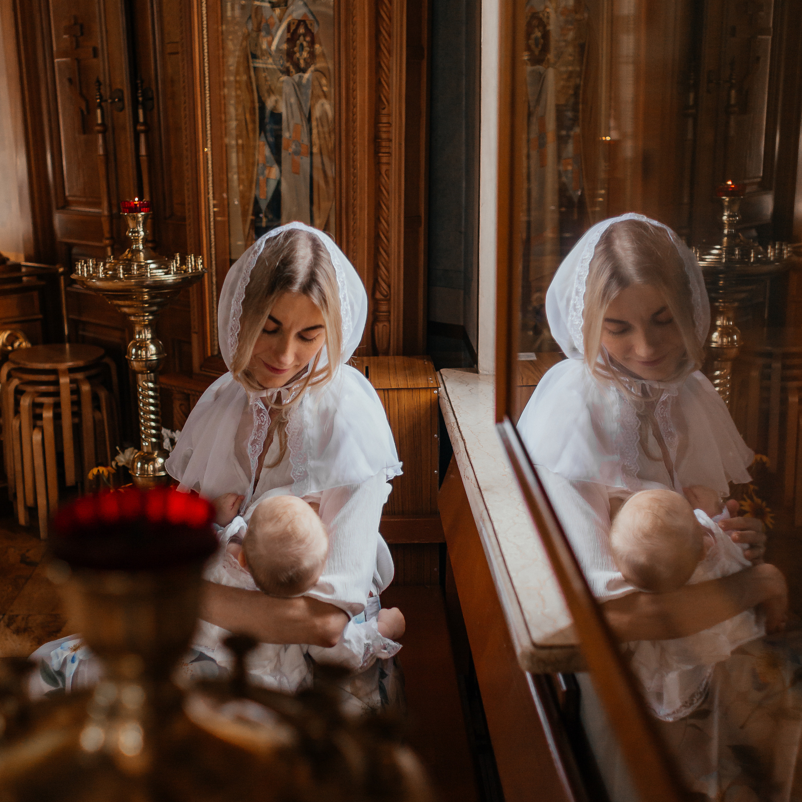 Фотосессия крещения. Фотограф в Москве