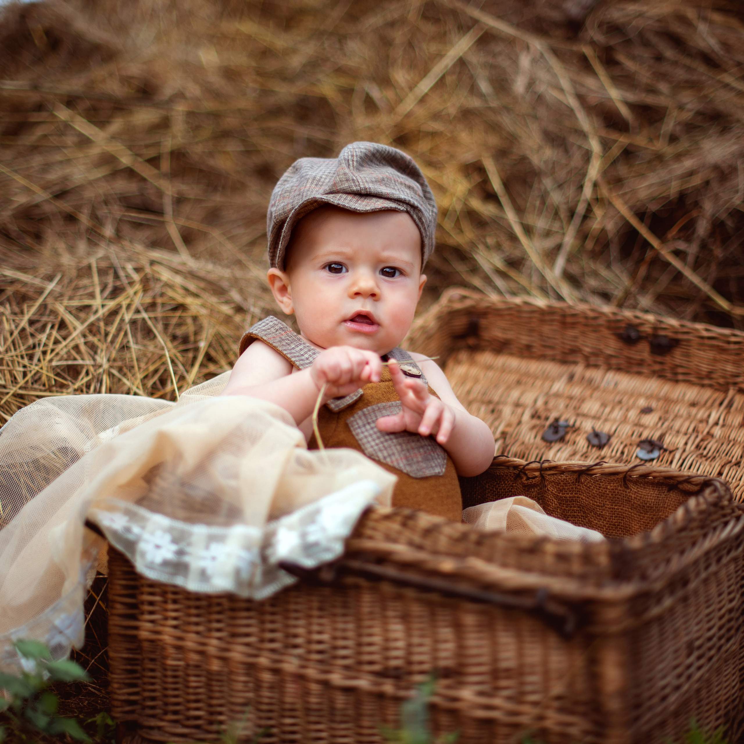 Лёня в поле