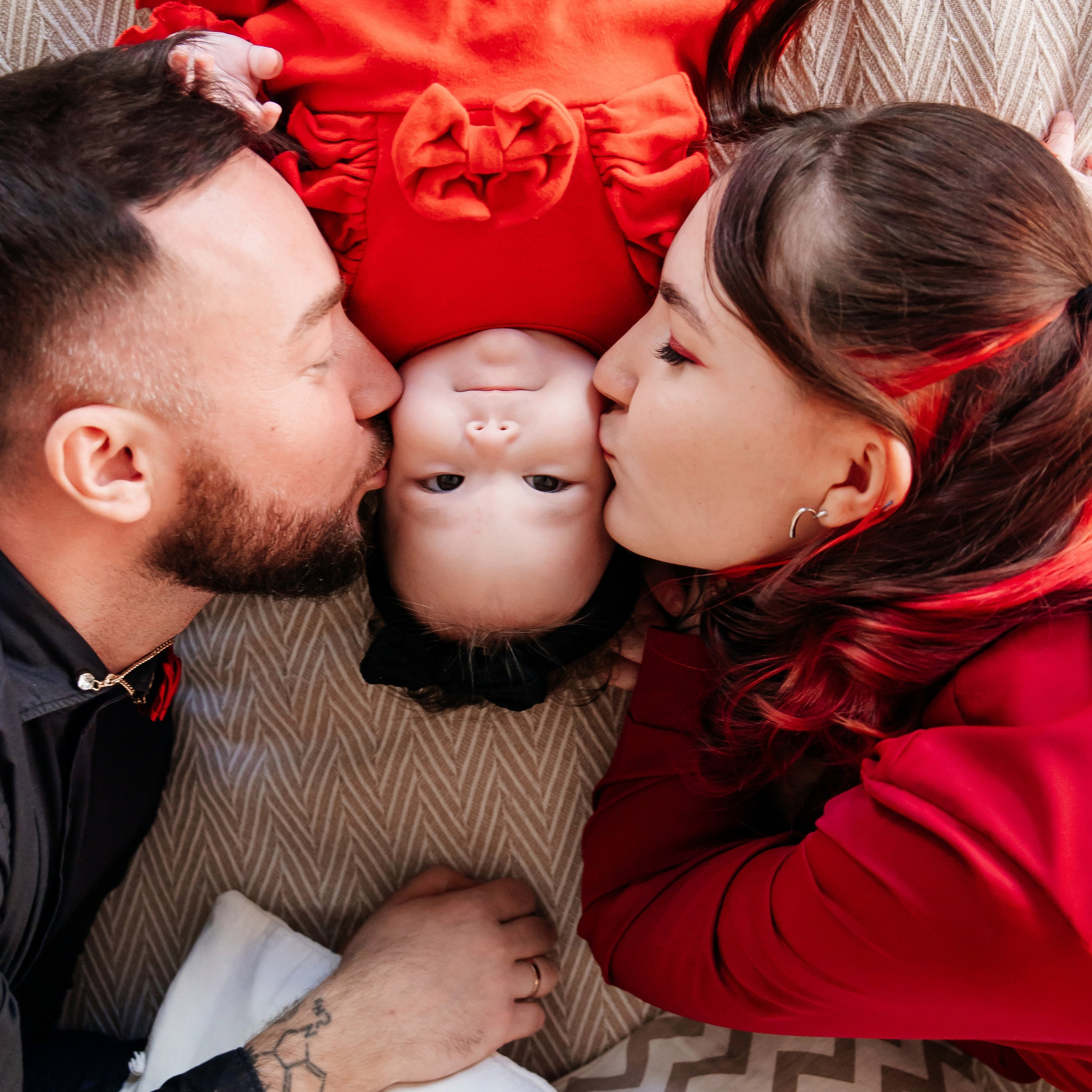 Семейная фотосессия в&nbsp;студии