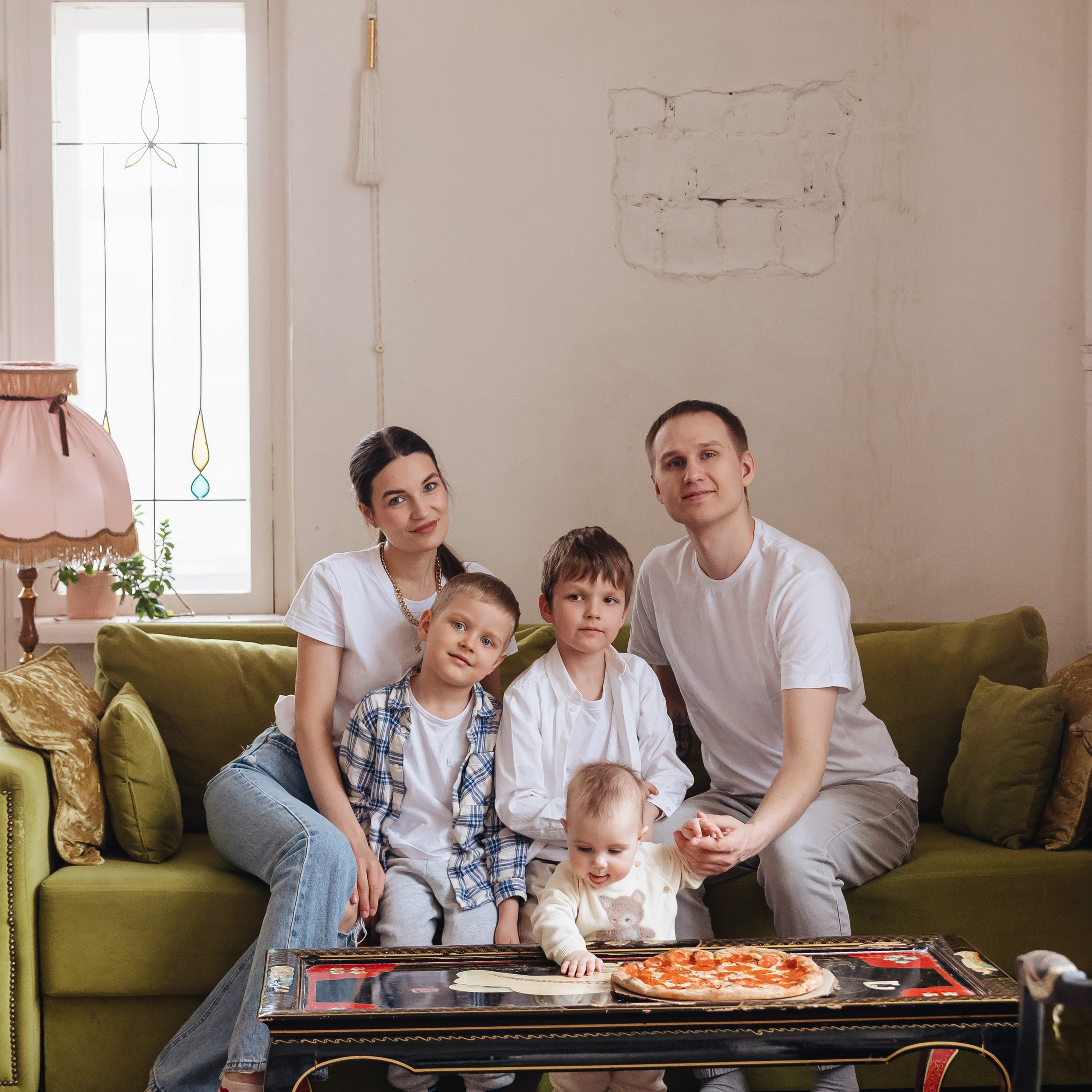 Съёмка в домашней студии