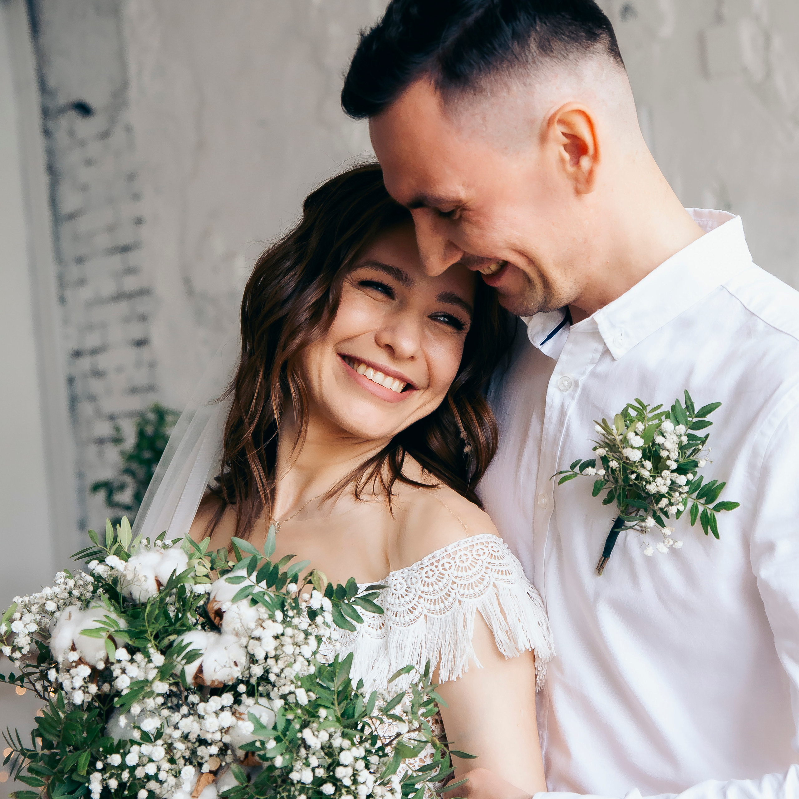 Свадебная съёмка в&nbsp;студии. Дарья и&nbsp;Роман