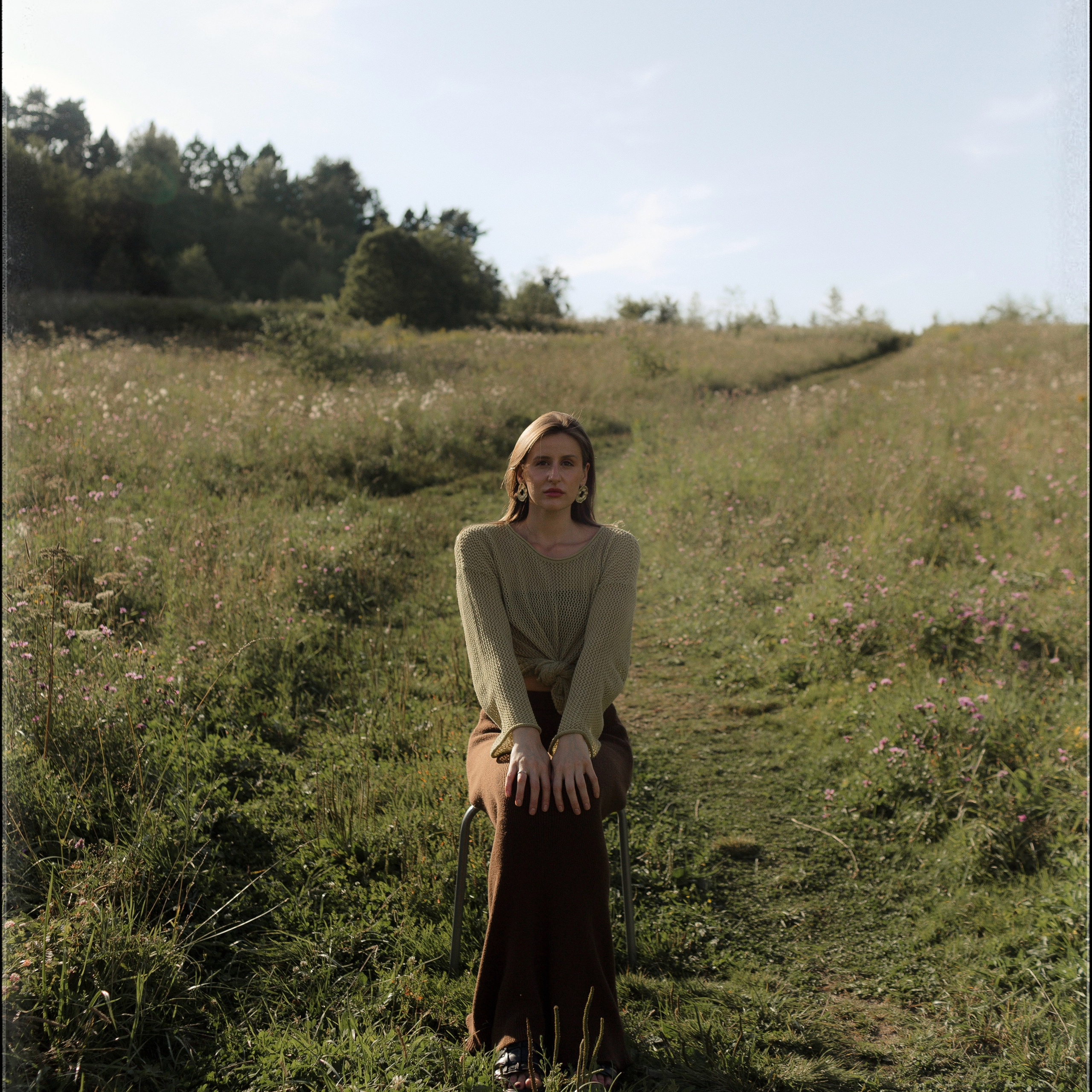 Съёмка в поле