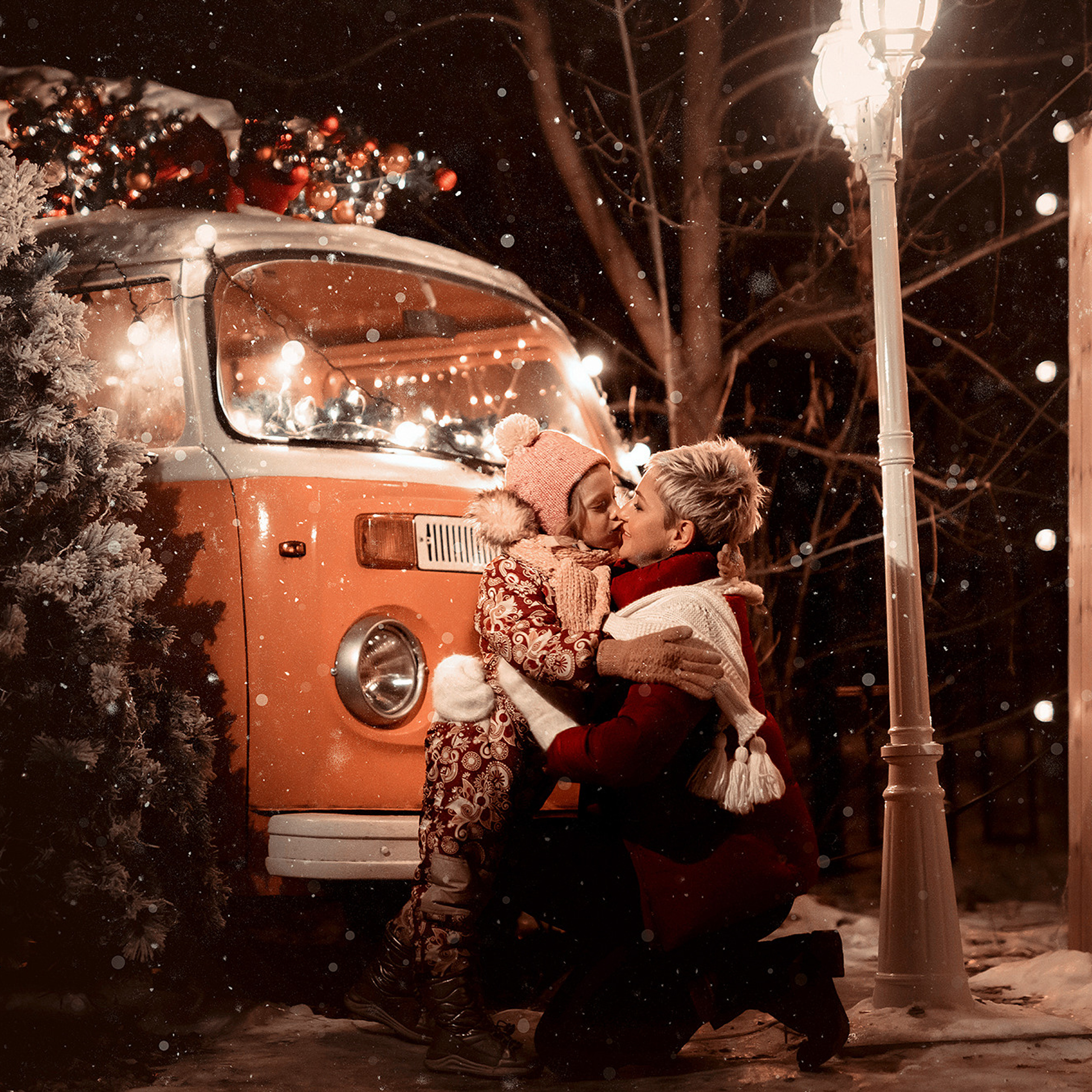 Катя и Милена | Новогодняя съемка