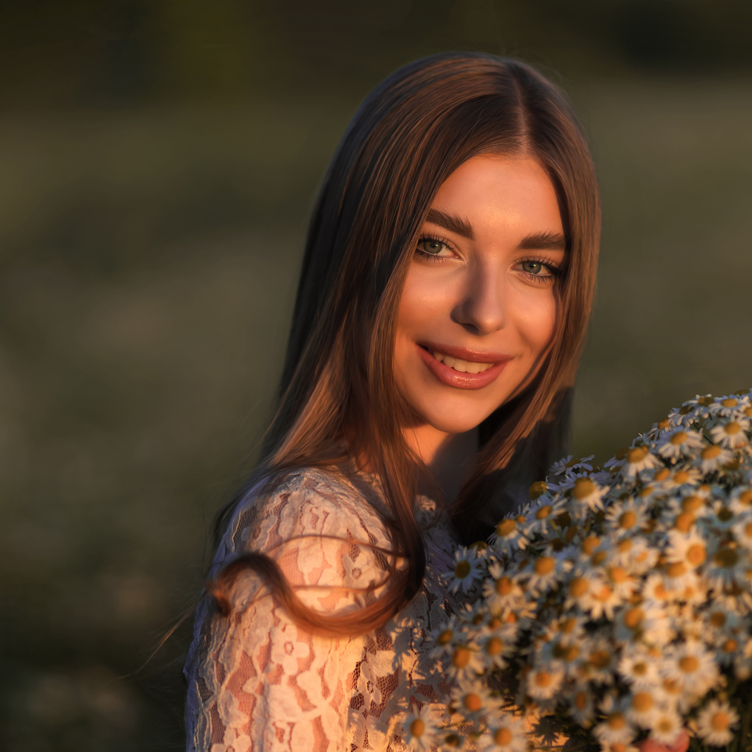 Даша | Ромашки. W&T Studio Studio photo and video content creation