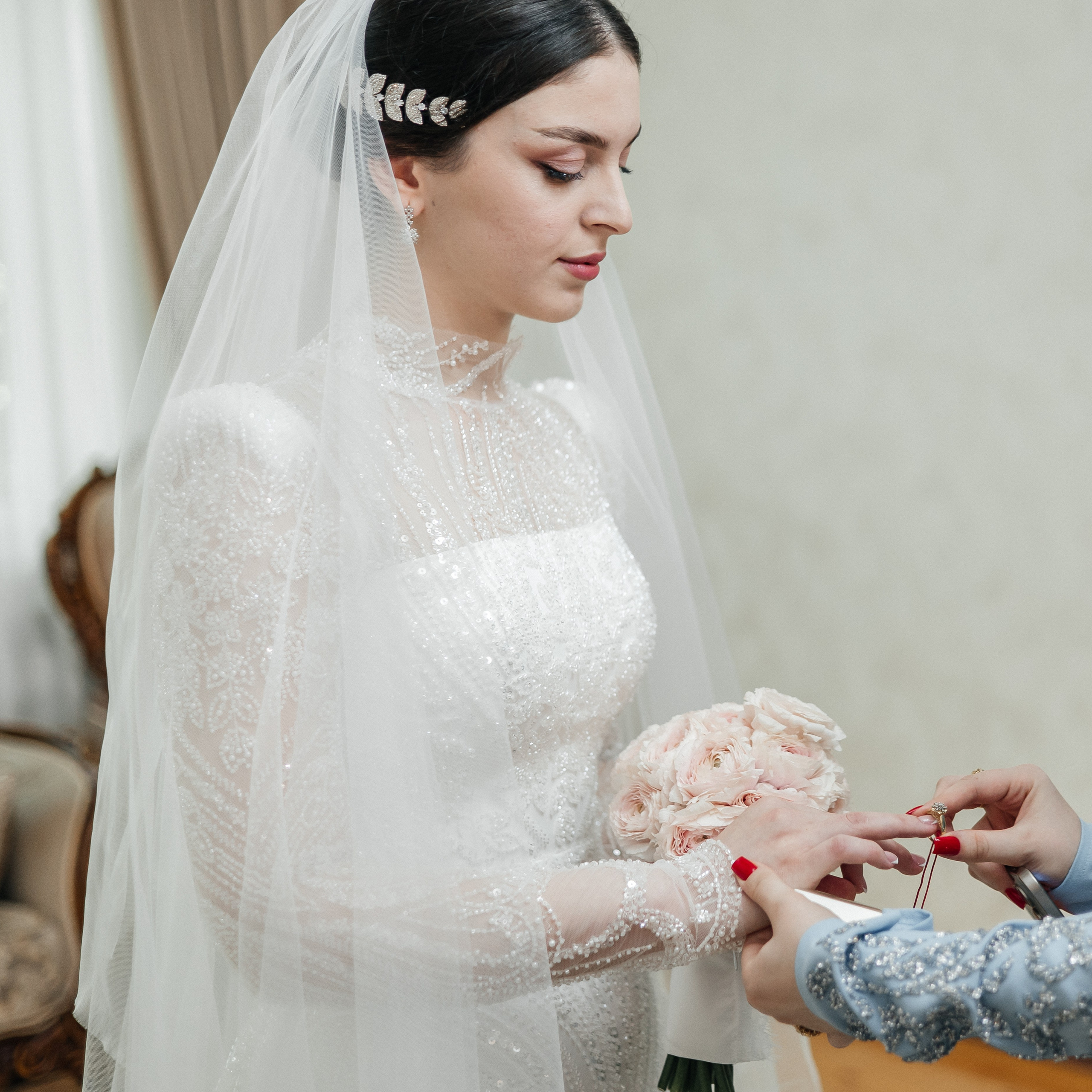 Свадьба Мансура и Марьям. Шали