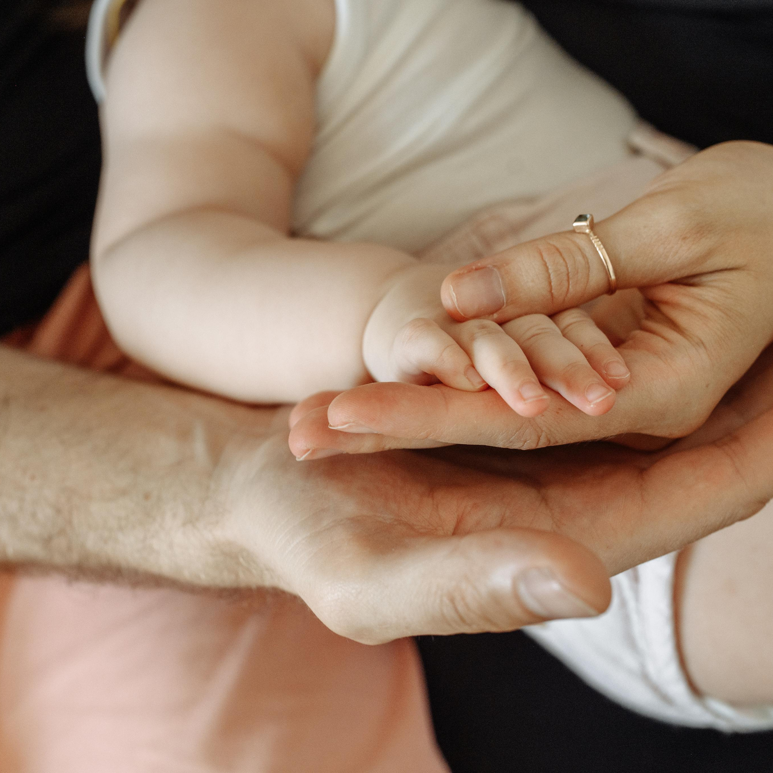 Ефим, Полина и малышка Зоя