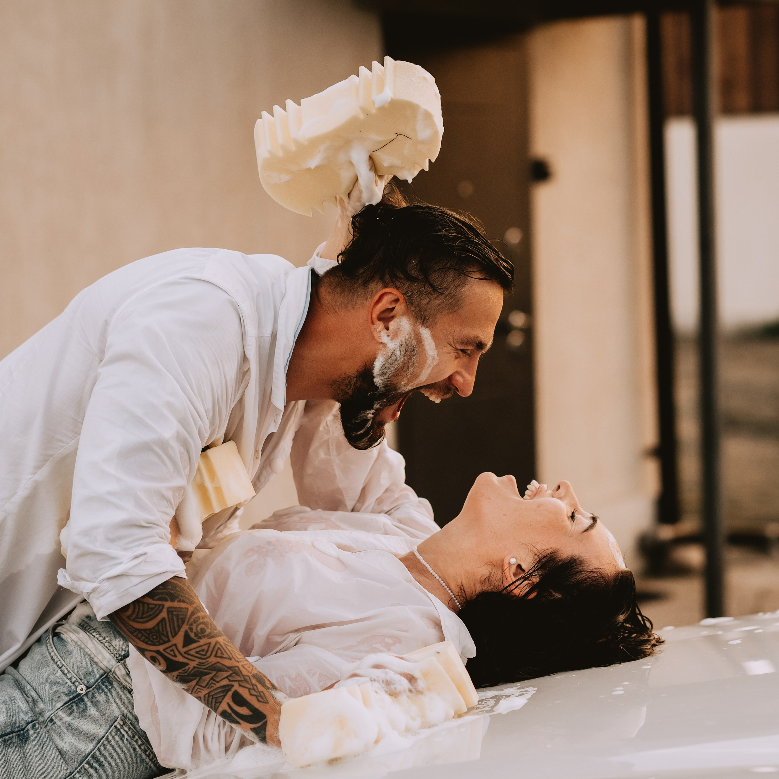 Полина и Лёша