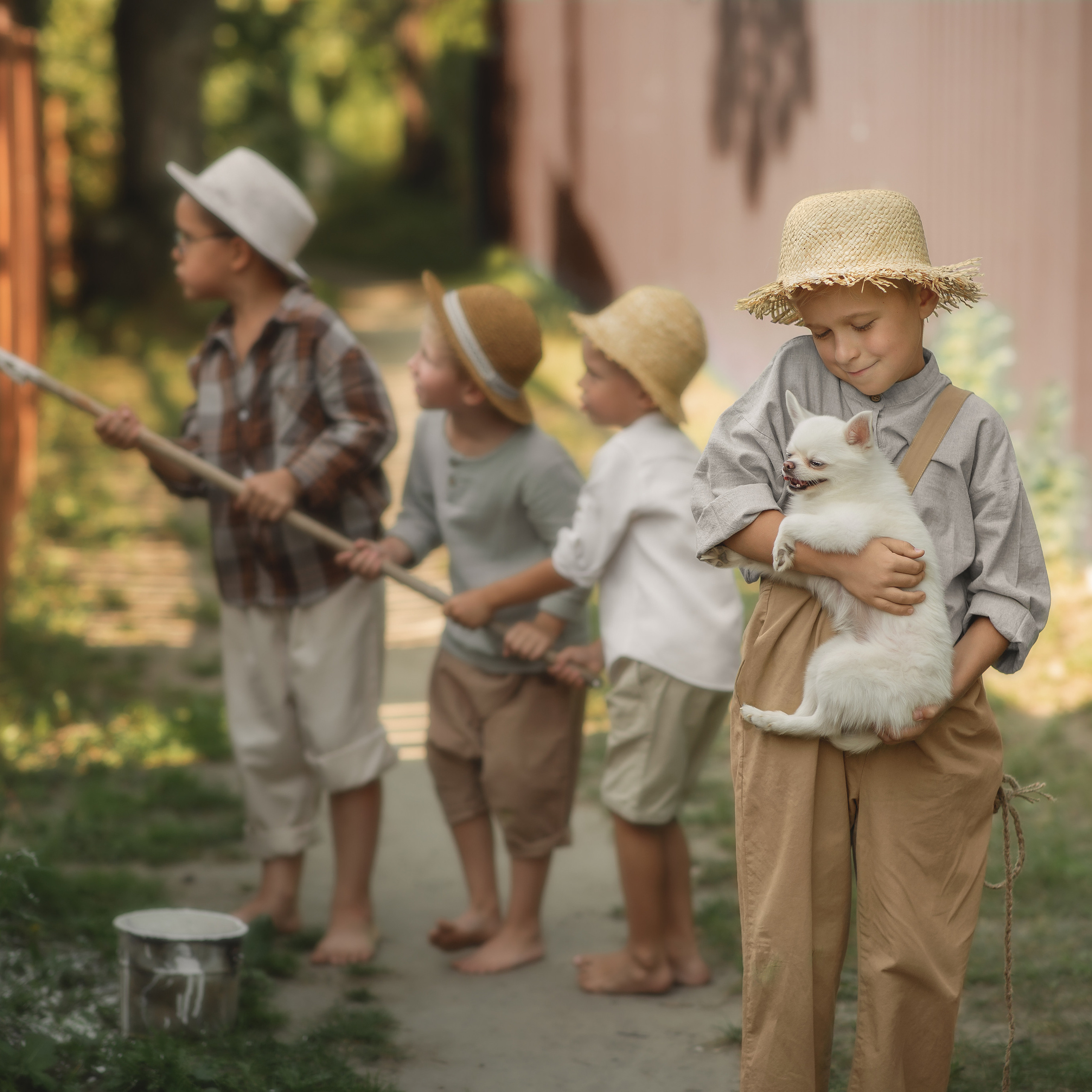 Семейный и детский фотограф Новосибирск Ольга Казакова. Съёмки в муке