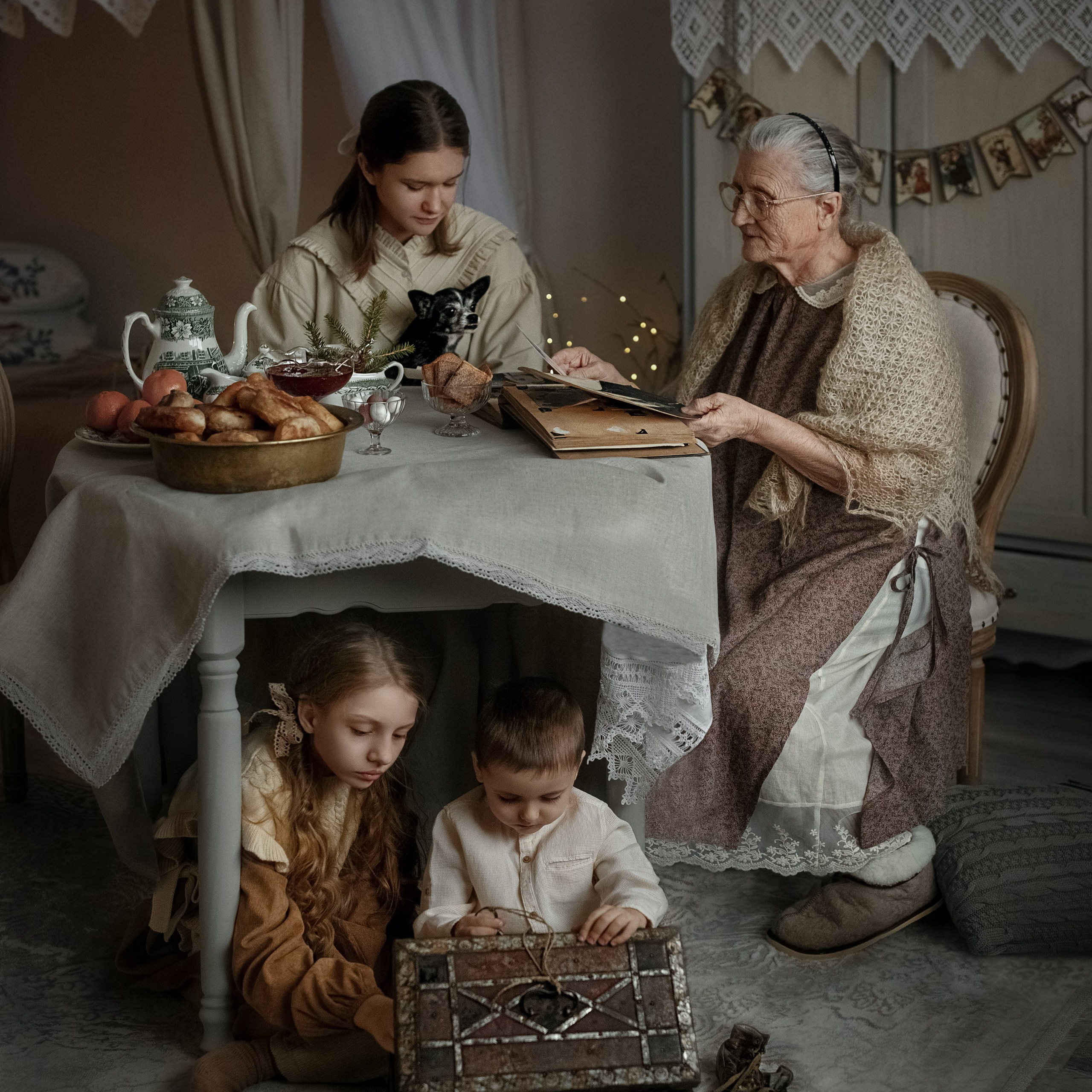 Семейный и детский фотограф Новосибирск Ольга Казакова. Съёмки в муке