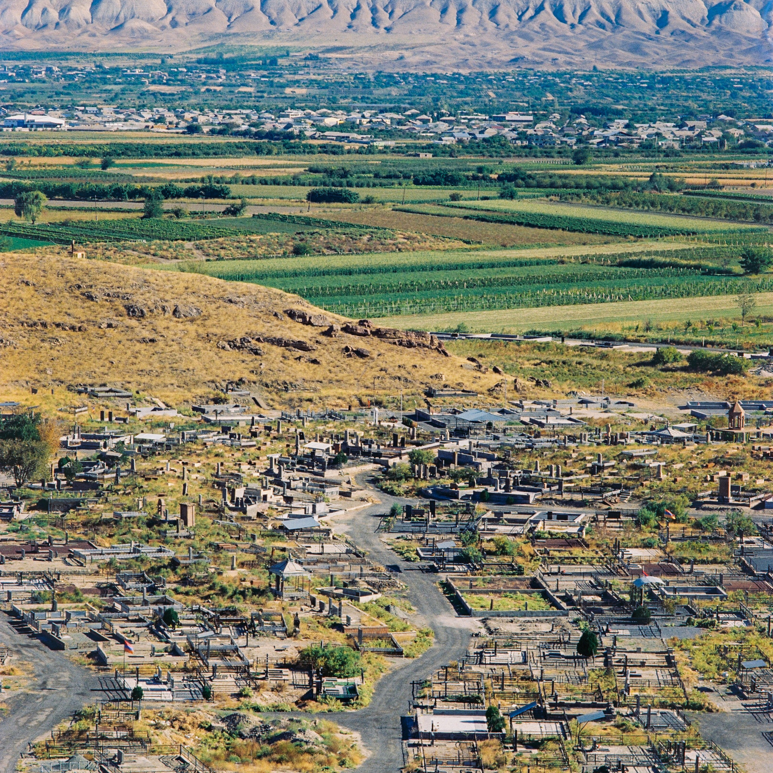 Cemetery near Khor Virap monastery, Armenia. 2025