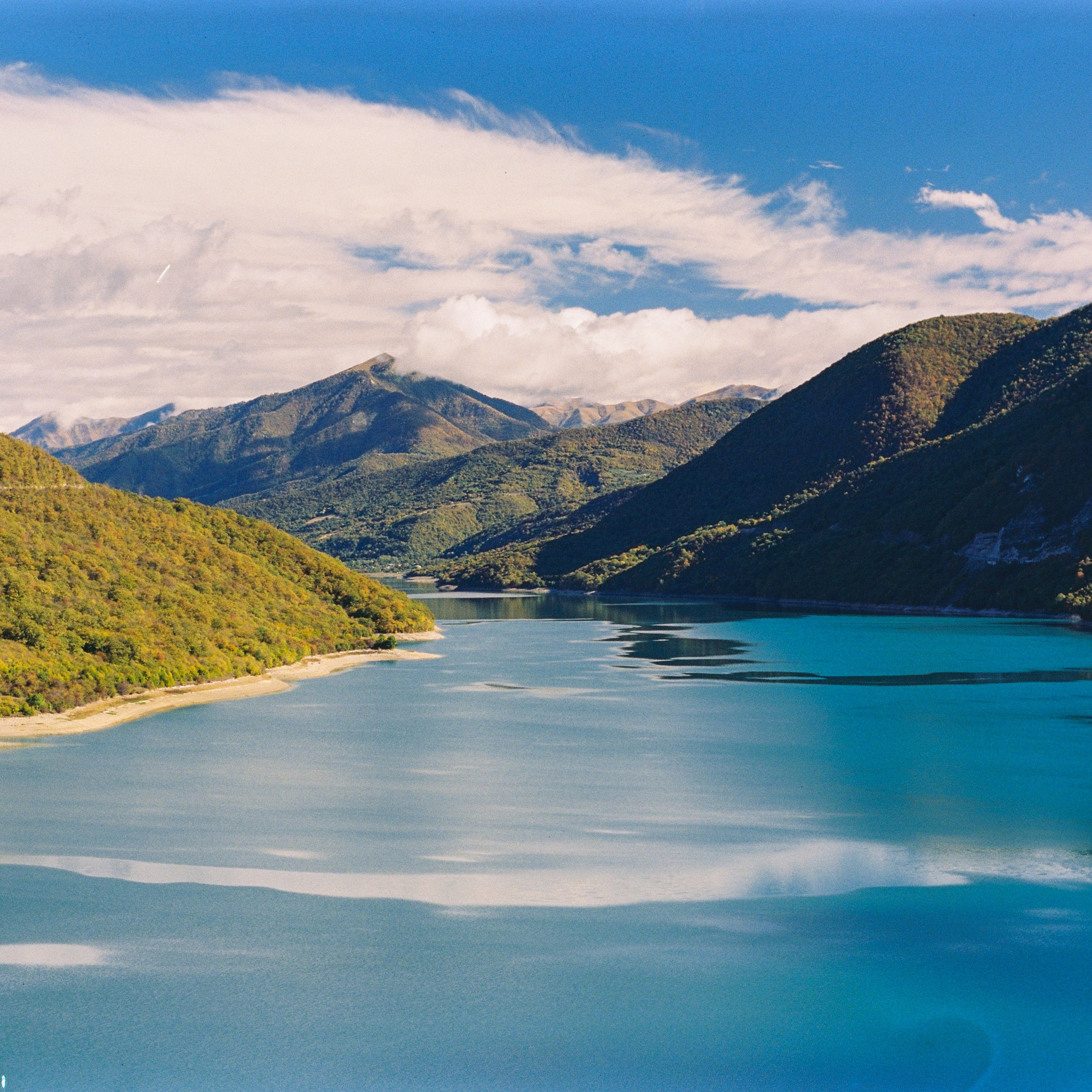 Zhinvali Water Reservoir, Georgia. 2025
