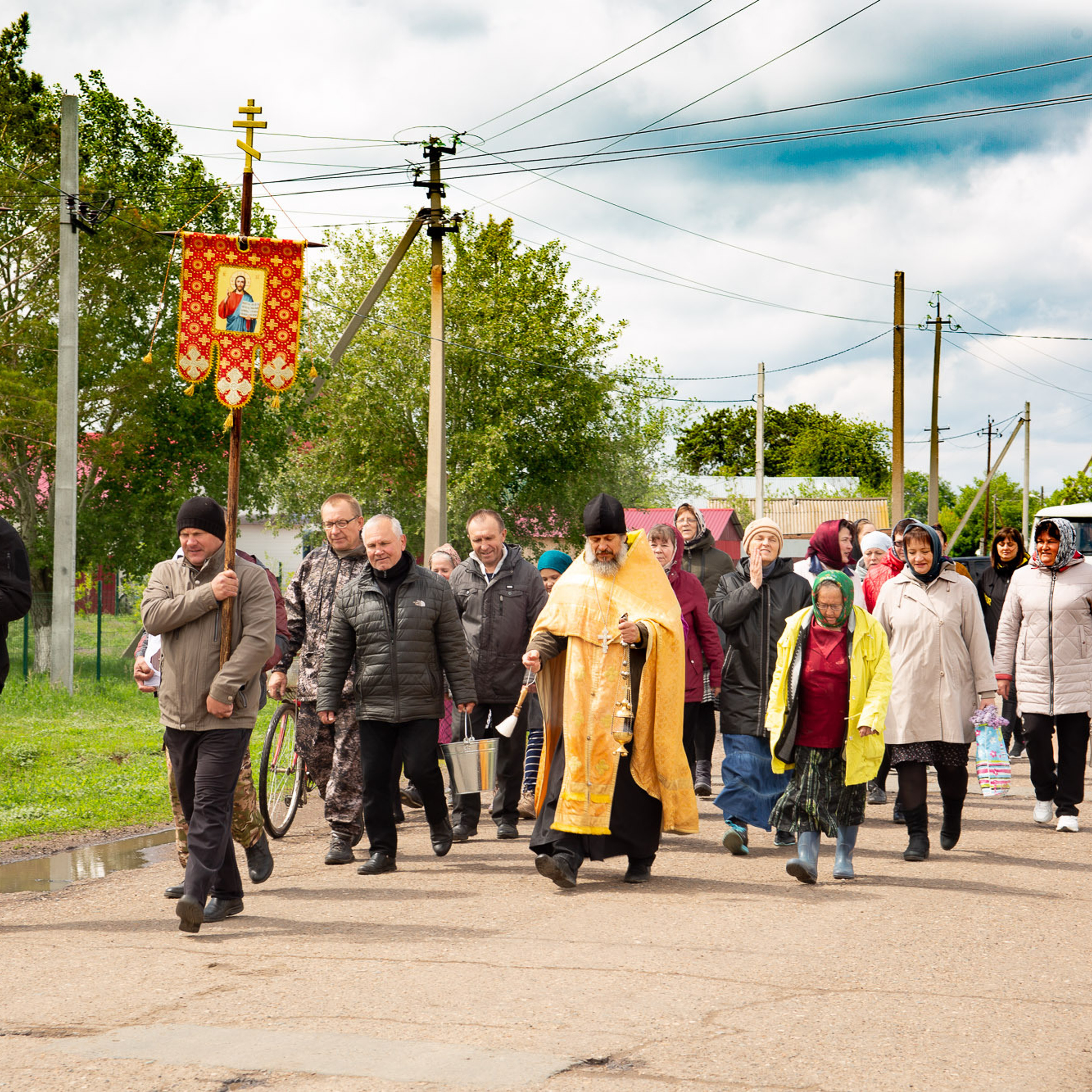 Крестный ход в Нижнеозерное