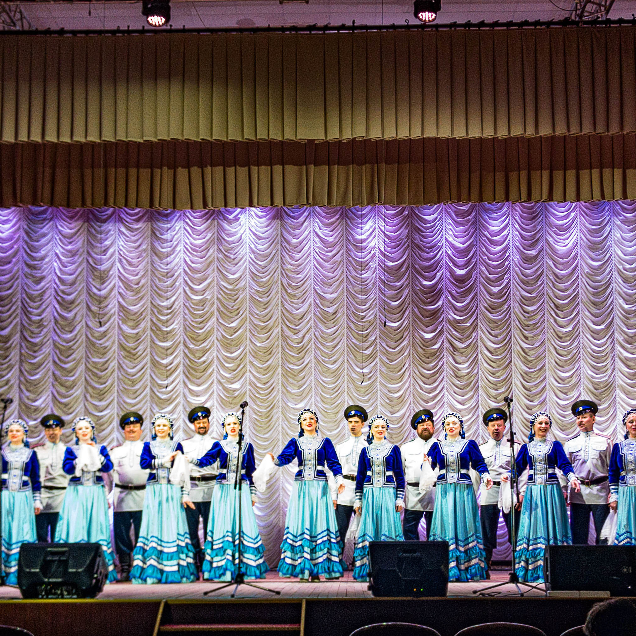 Оренбургский Народный хор в Илеке. Съемка 28 января2022