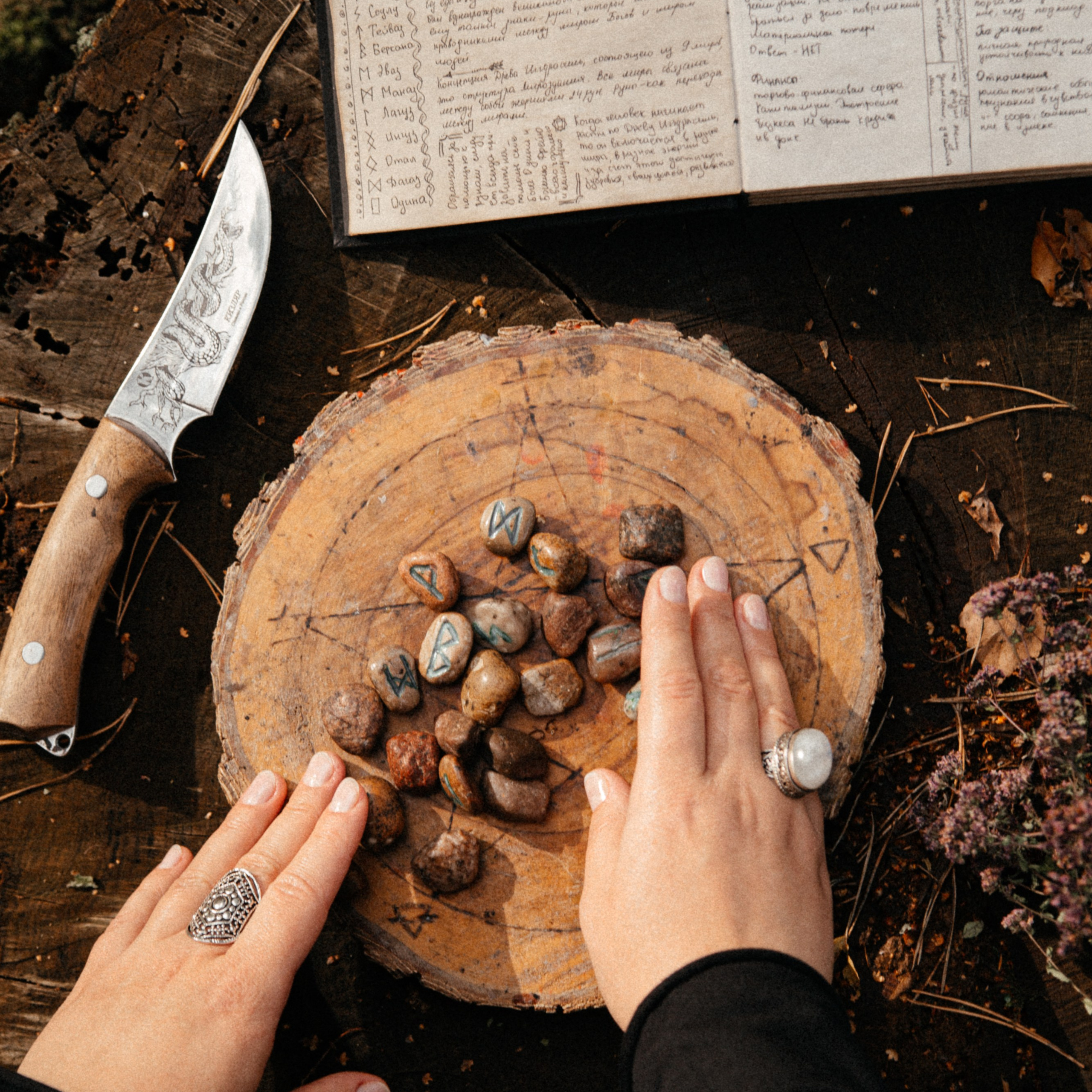 Съемка для рунолога