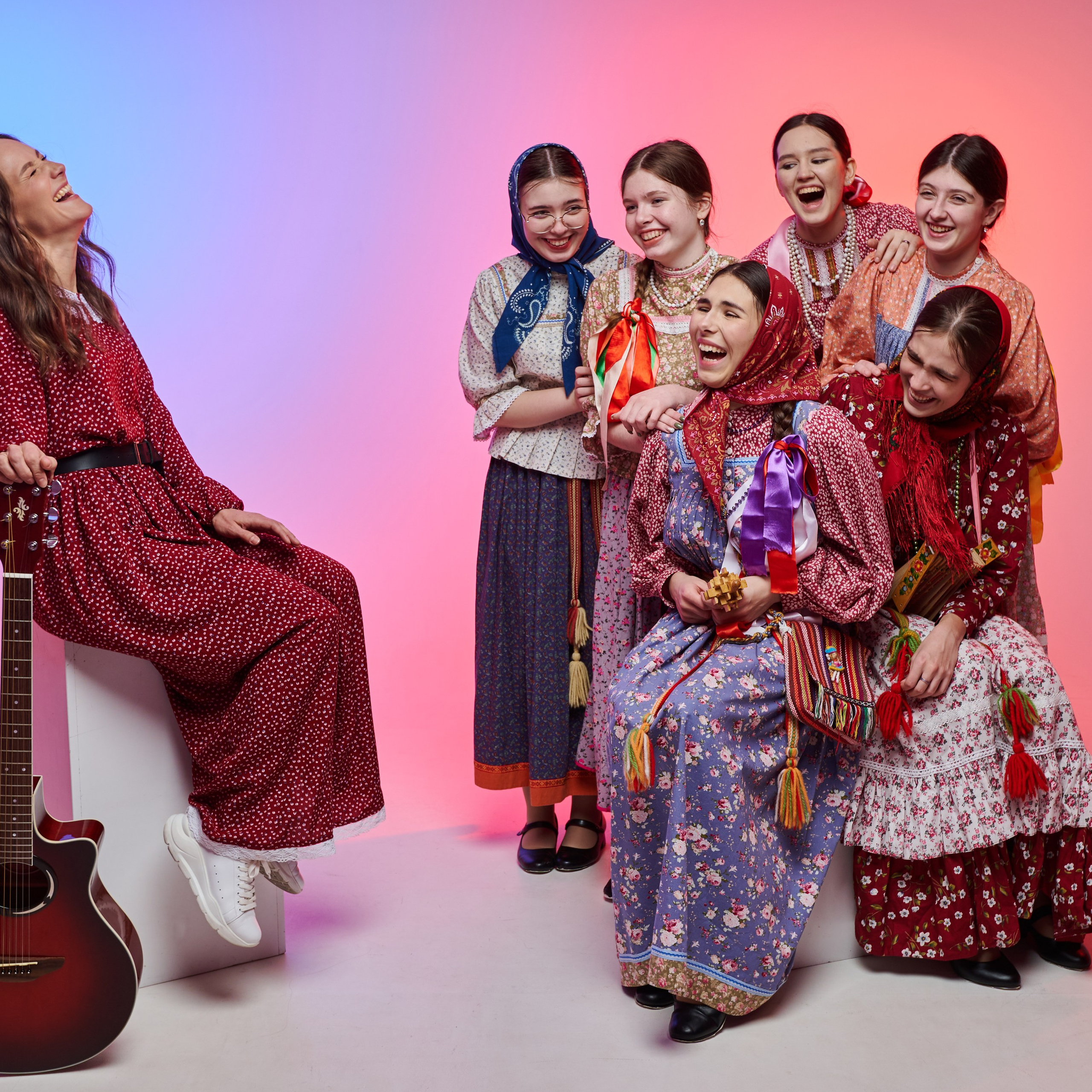 Евгения Зонтикова и ансамбль «Радоница». Фотограф Юлия Старцева Тюмень