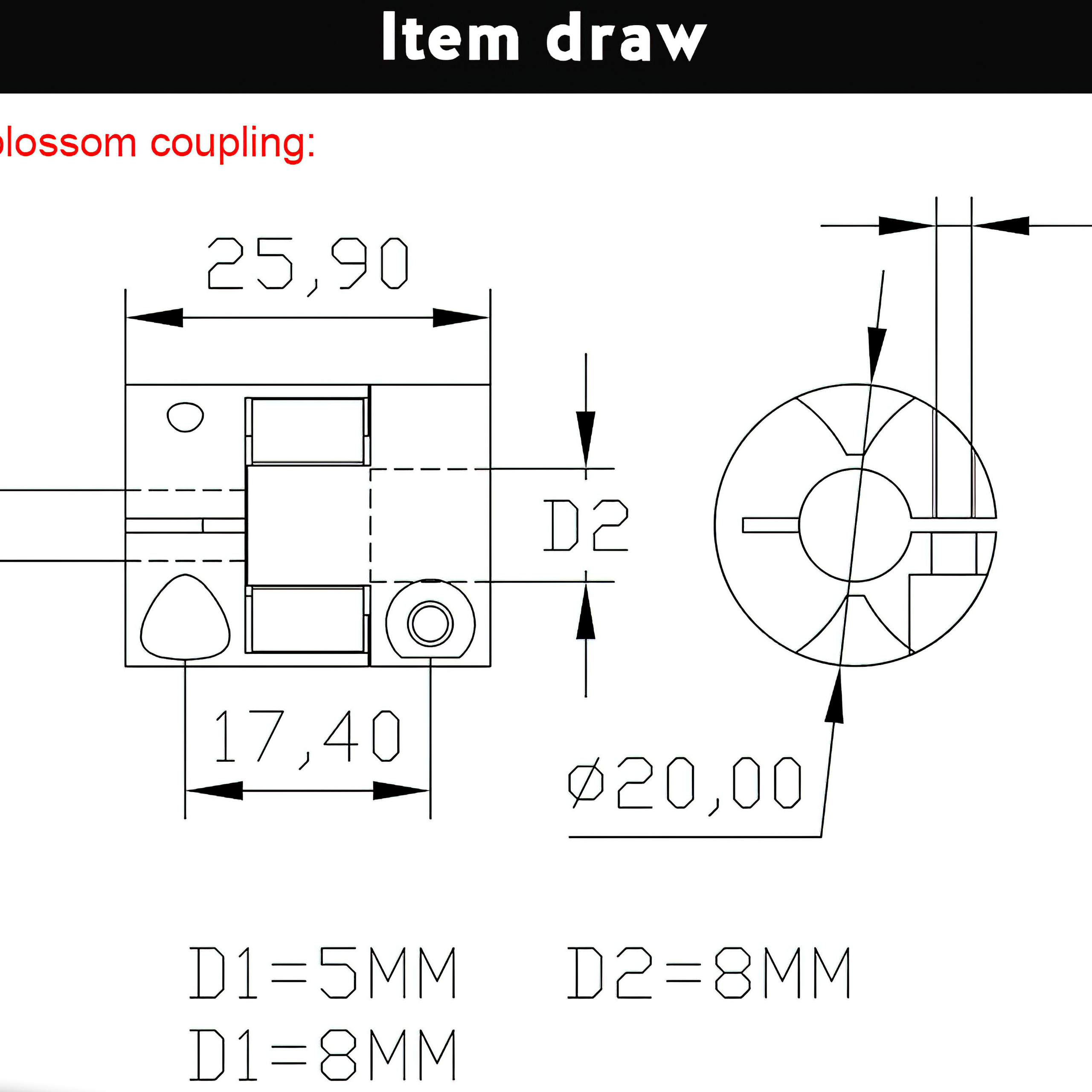 Жесткая соединительная Муфта с 5 мм до 8 мм — Но где вторая?. Фотограф — видеограф в Москве Дмитрий Менделеев