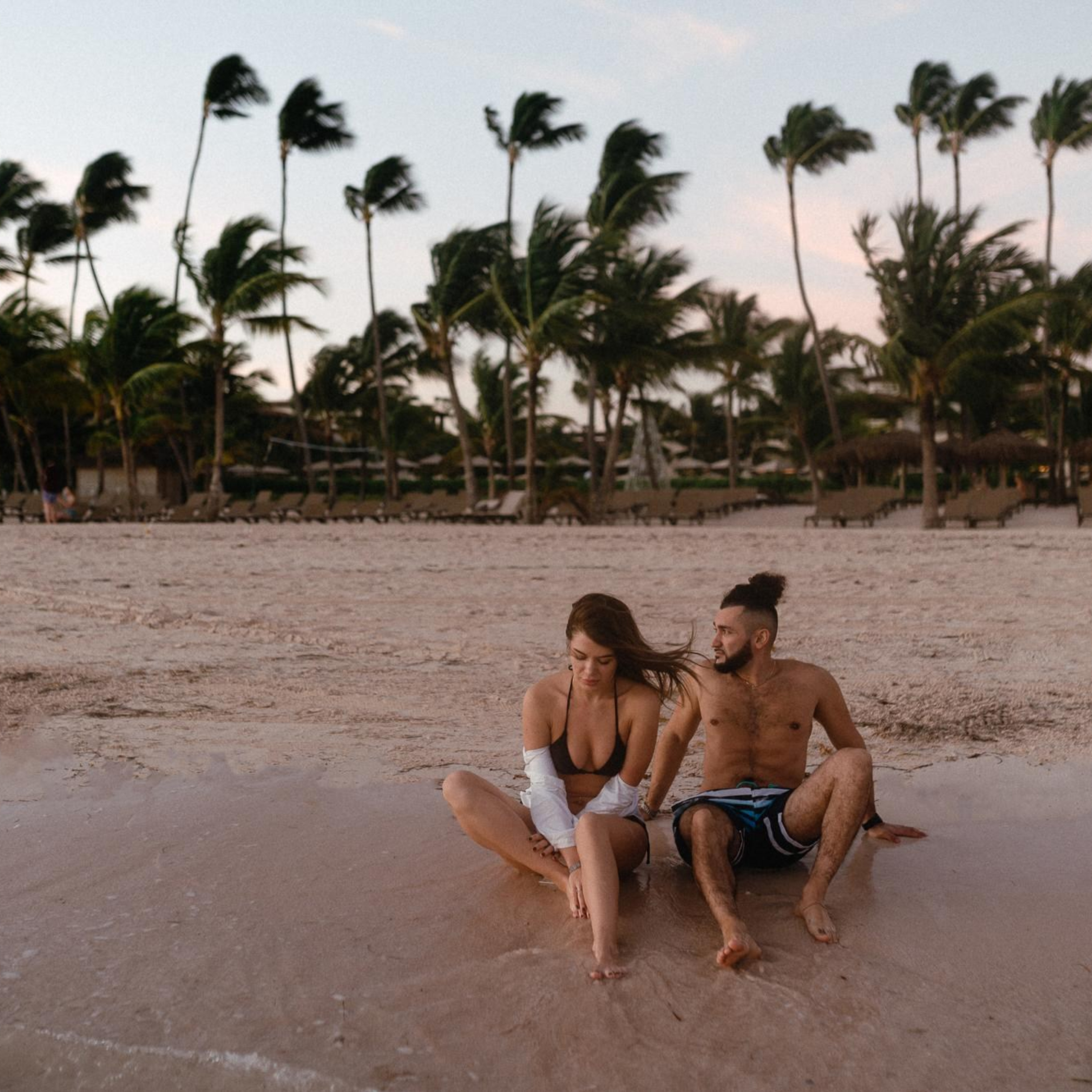 2021 Доминикана. Рома, Лера и океан.