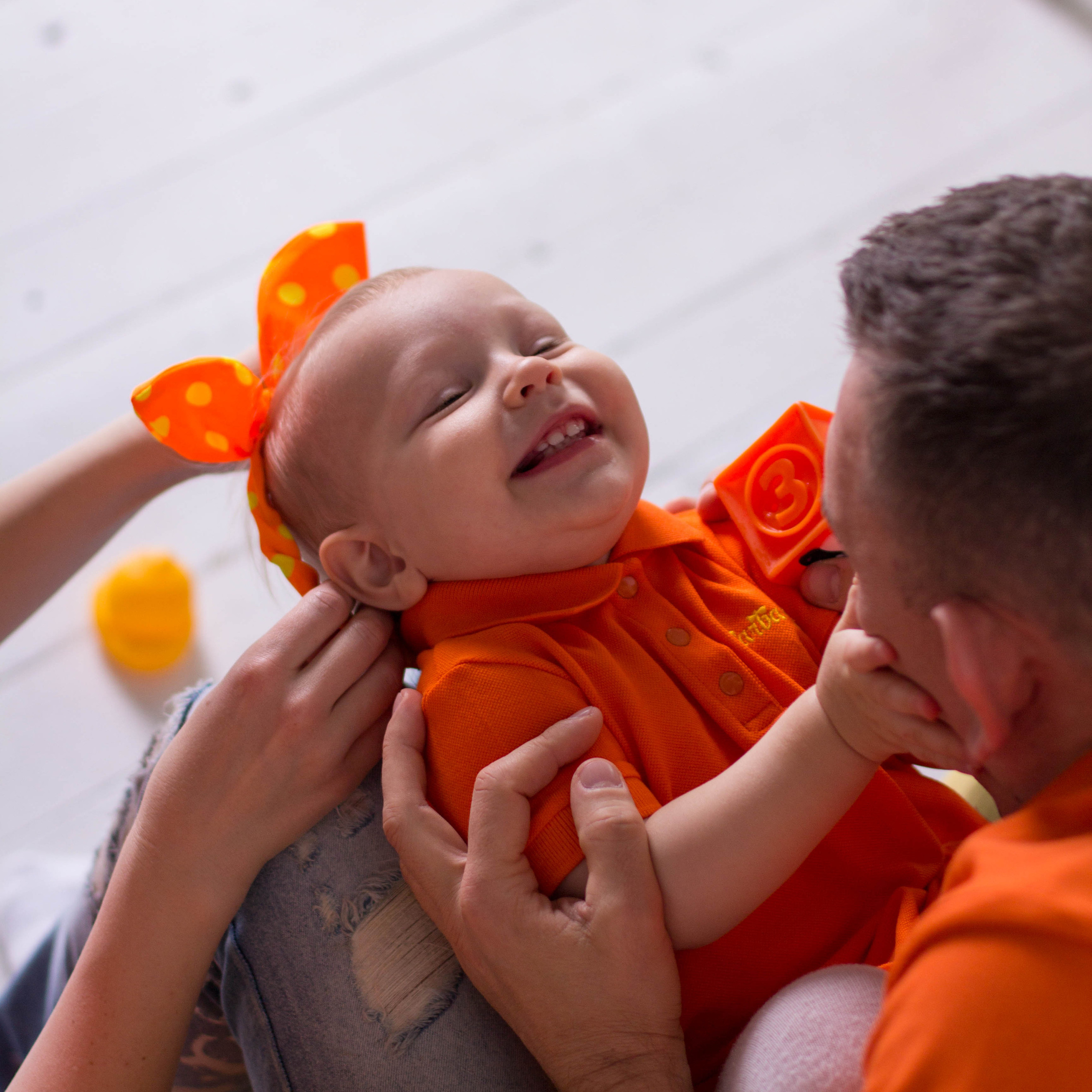 Olga, Sergey and Yulechka