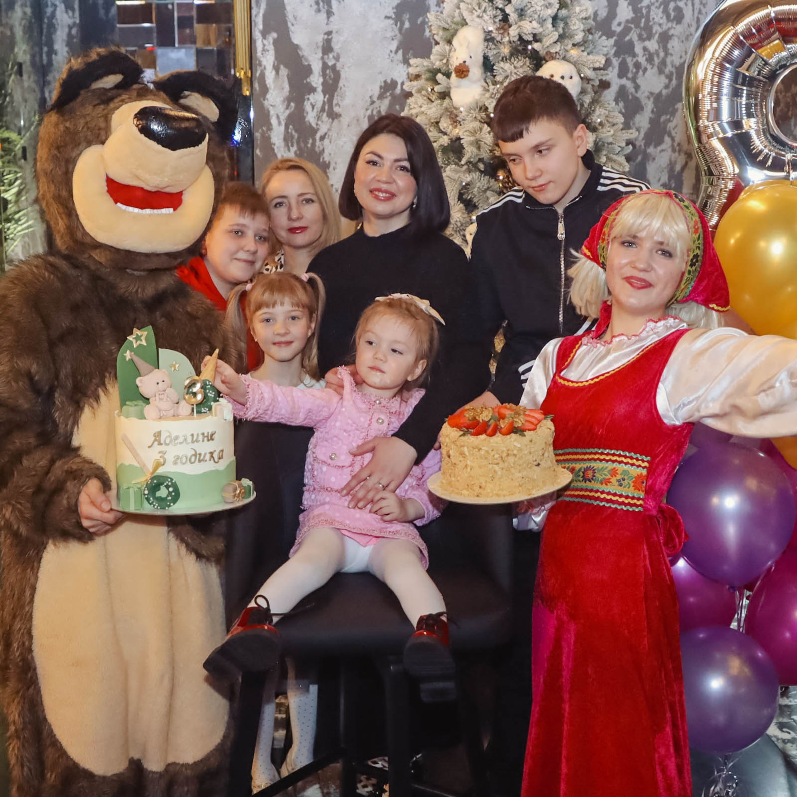 Аделине 3 годика