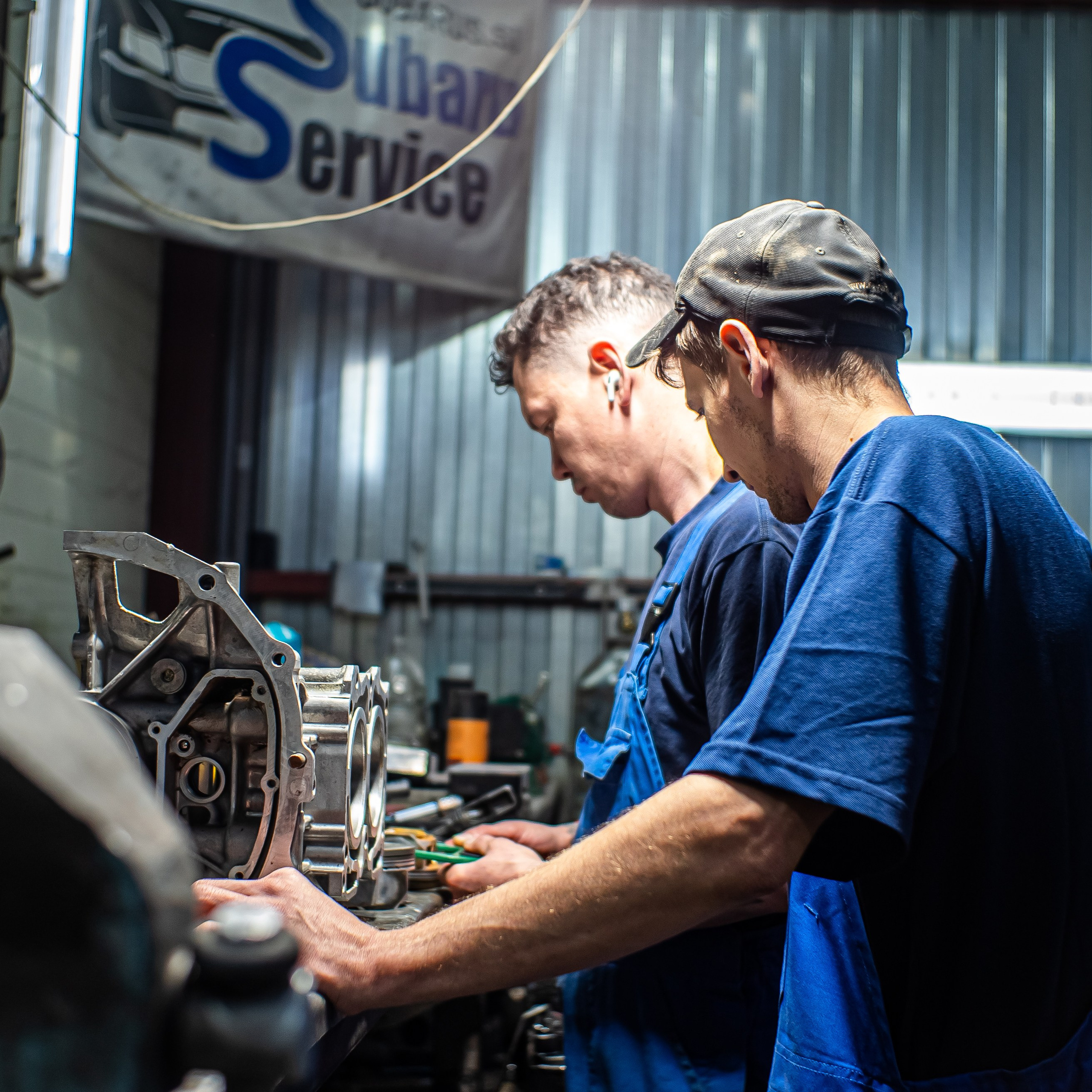 Контент фотосессия для SUBARU SERVICE в Новосибирске