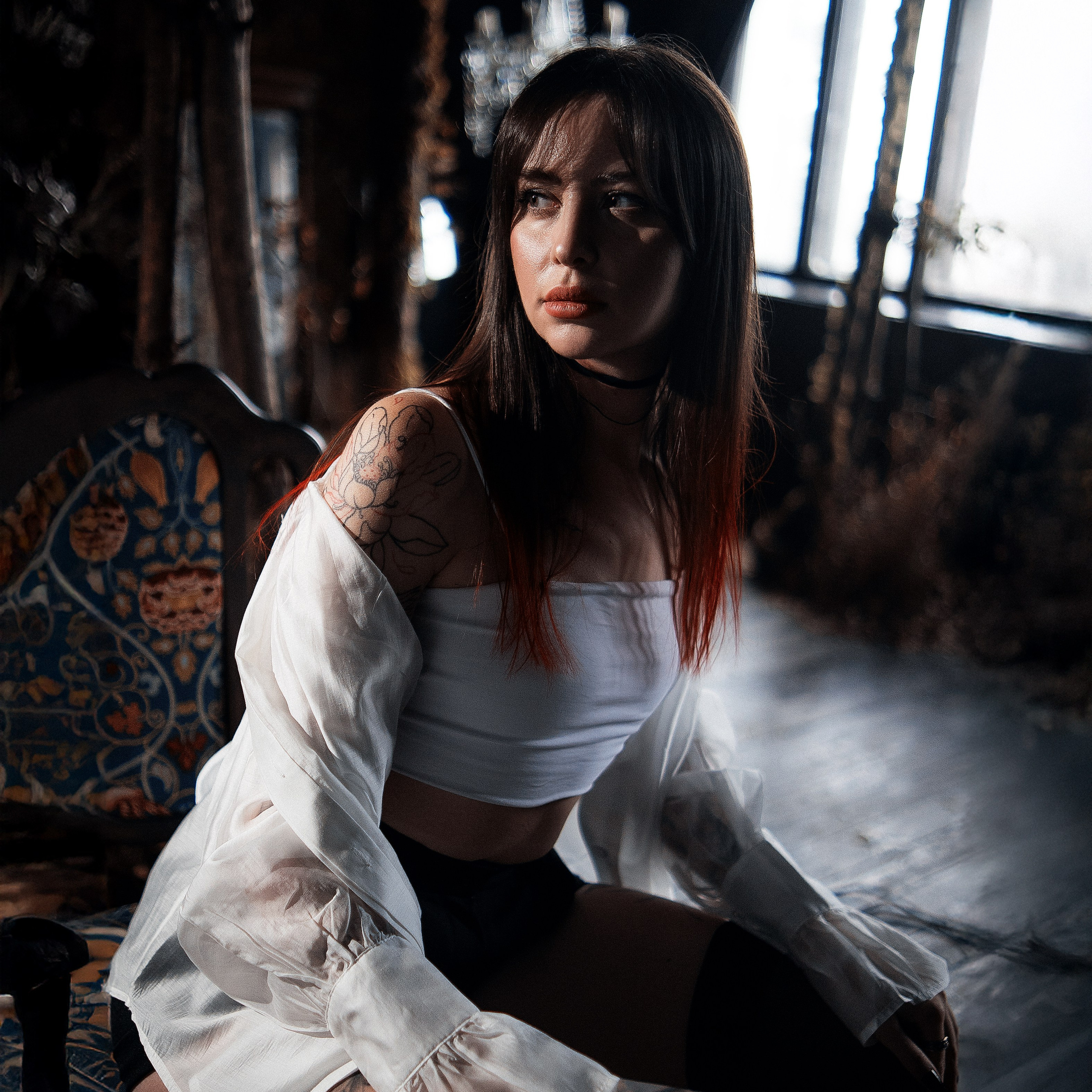 Фотосессия в студии для Люси в Новосибирске