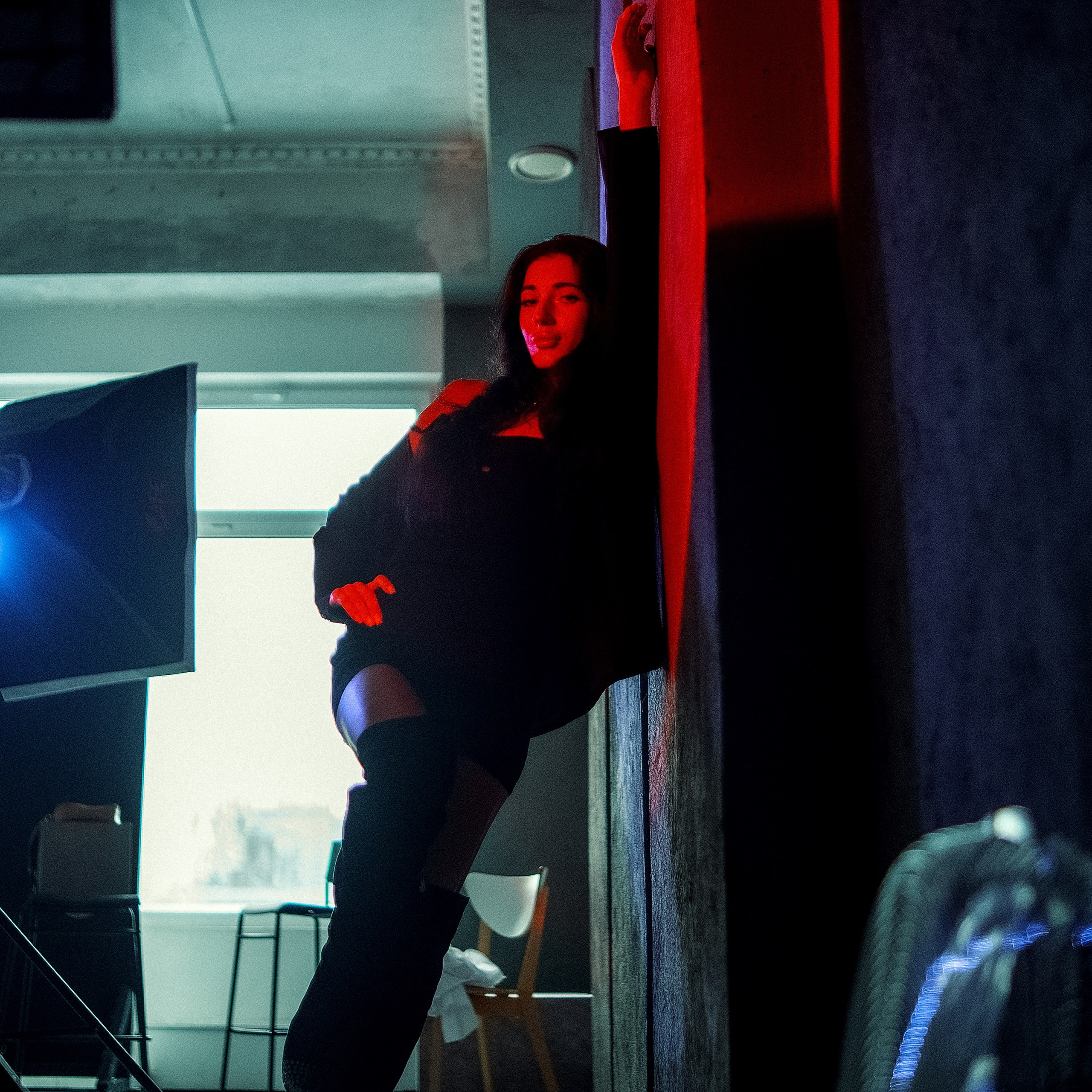 Фотосессия в студии для Катрин в Новосибирске