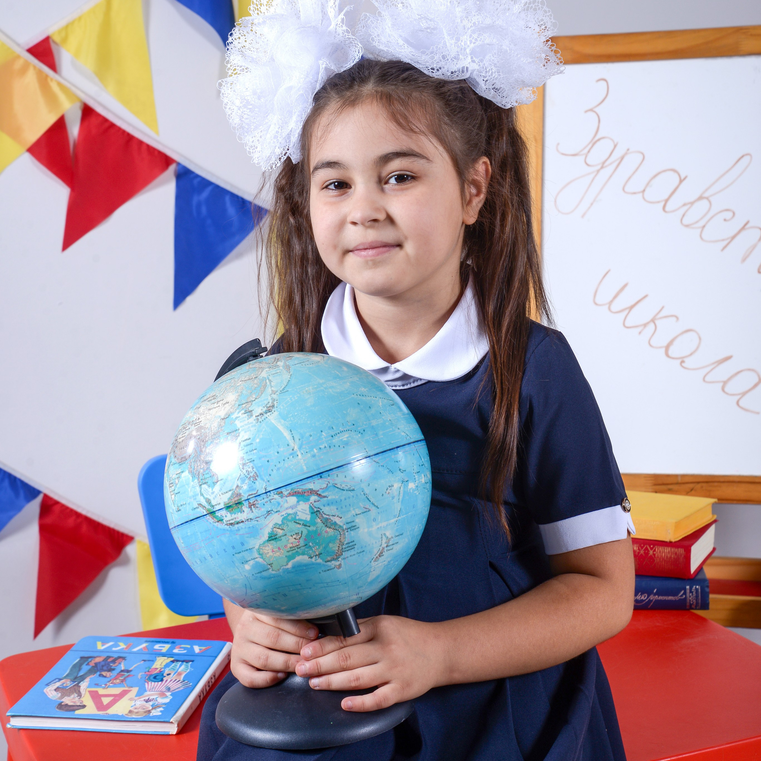 В студии. Студия выпускных альбомов и школьной фотографии «Идея» г. Оренбург