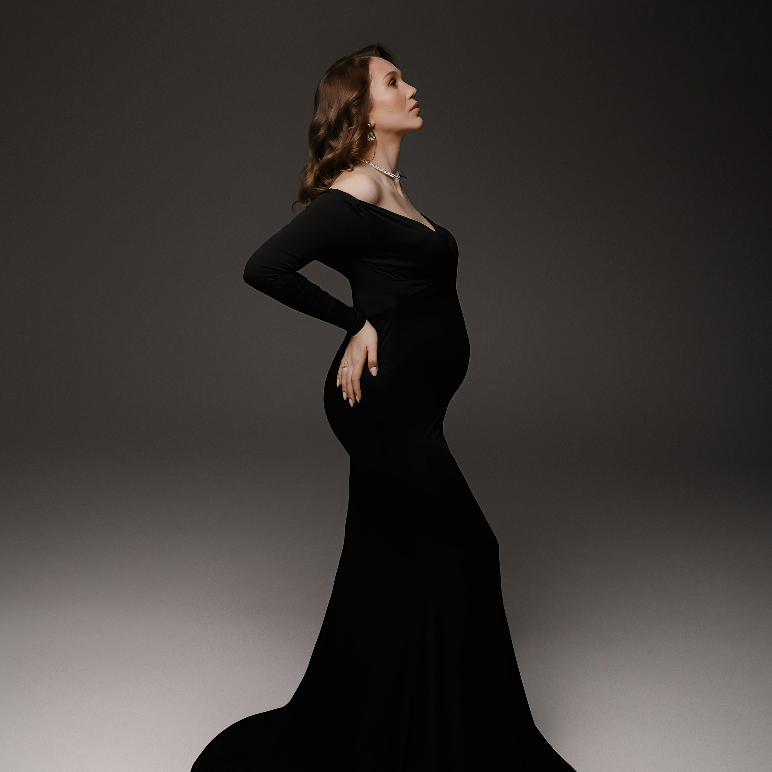 черное платье 44-50