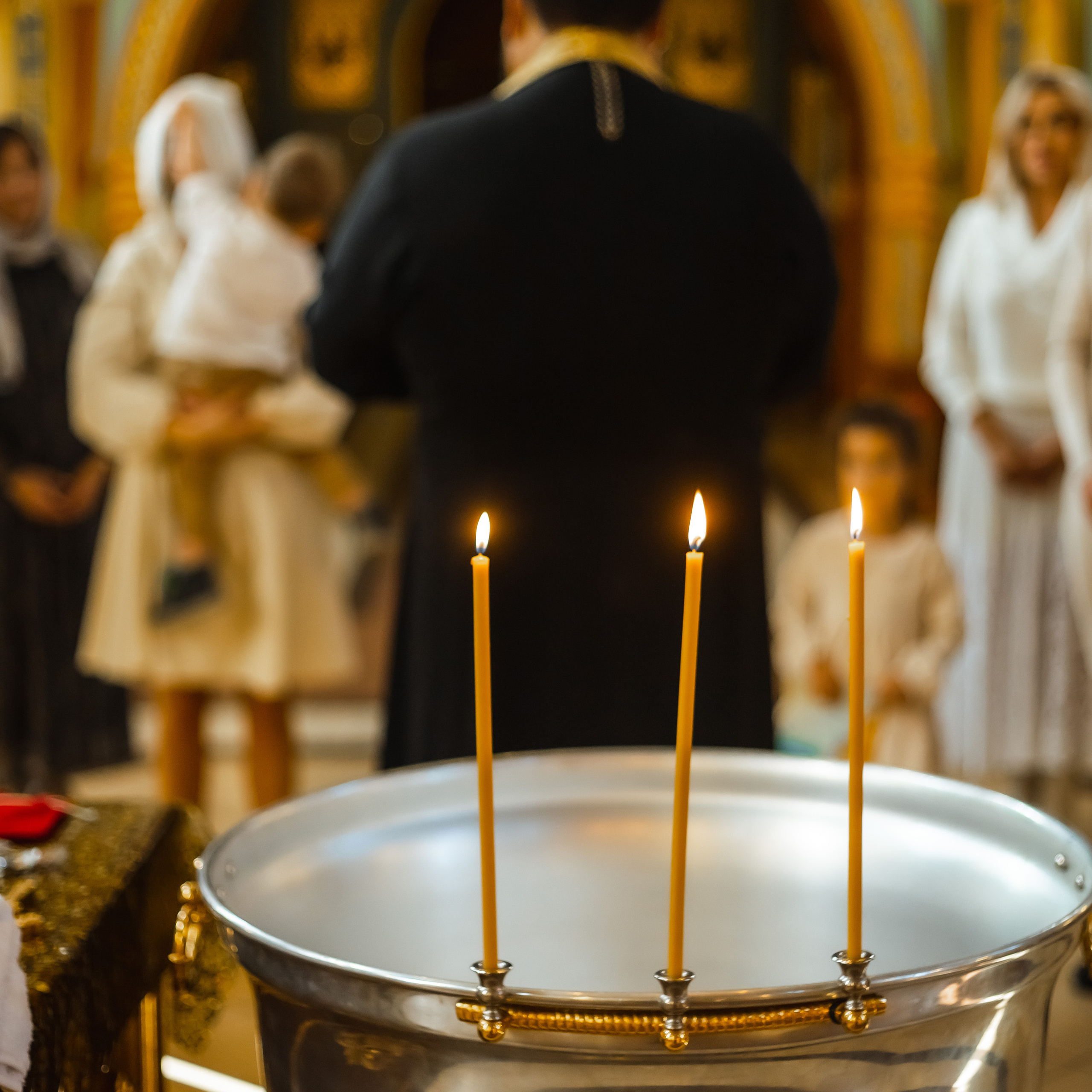 Крещение Мирона и&nbsp;Алисы