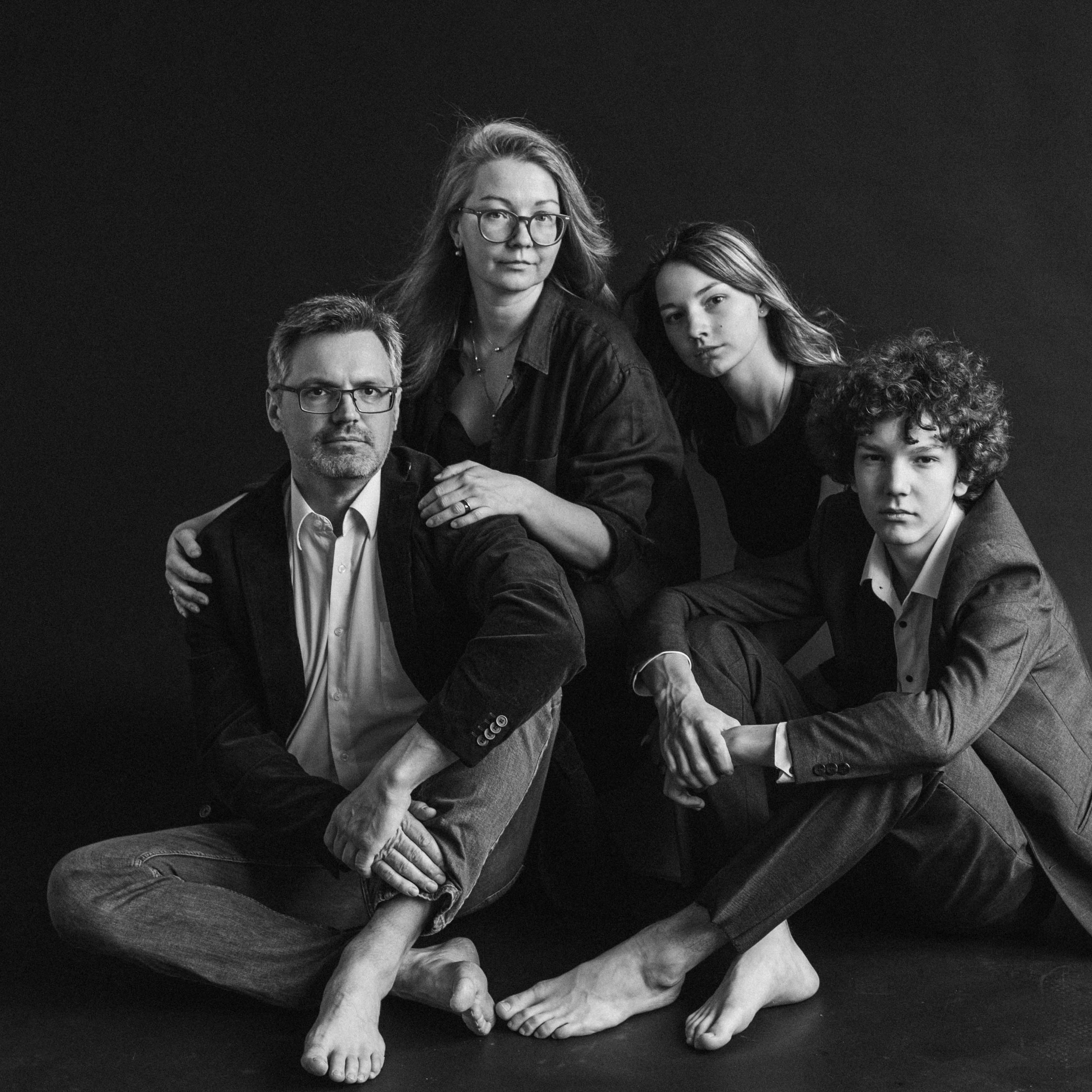 Сертификат на съёмку «Большая семья». Портретный фотограф Мария Шарко