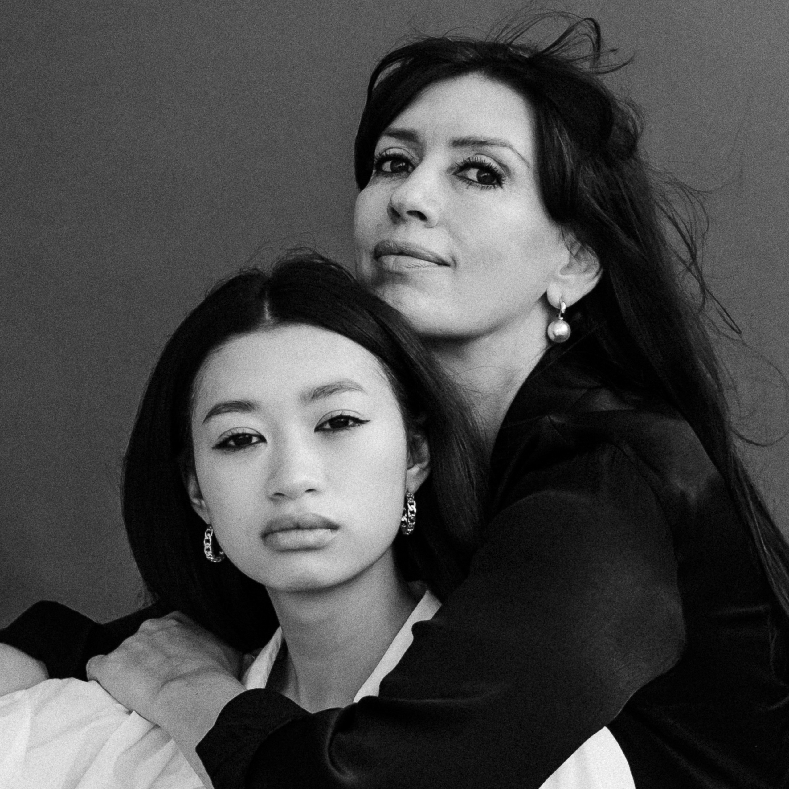 Настя с мамой