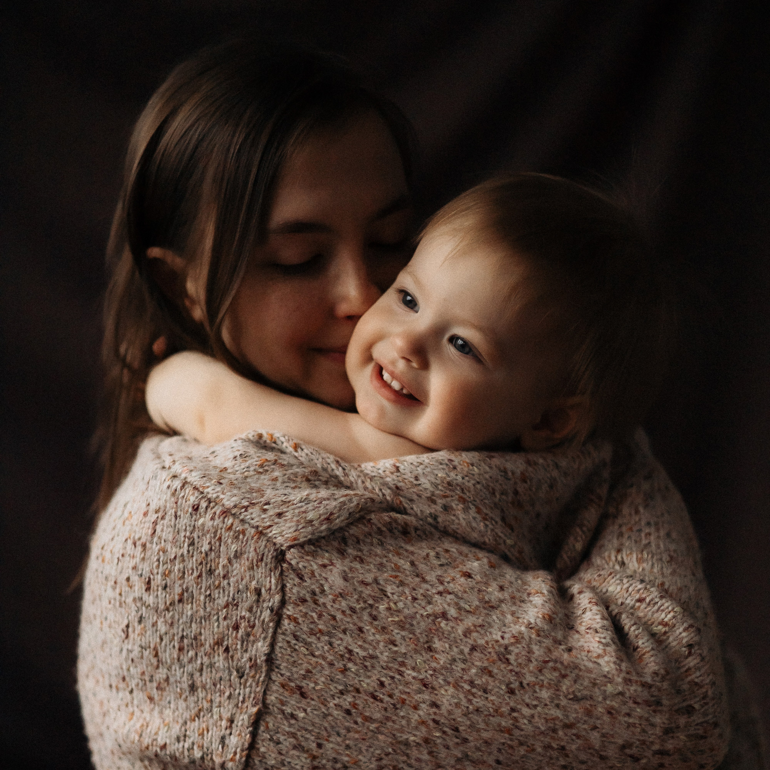 Сабина с мамой и папой