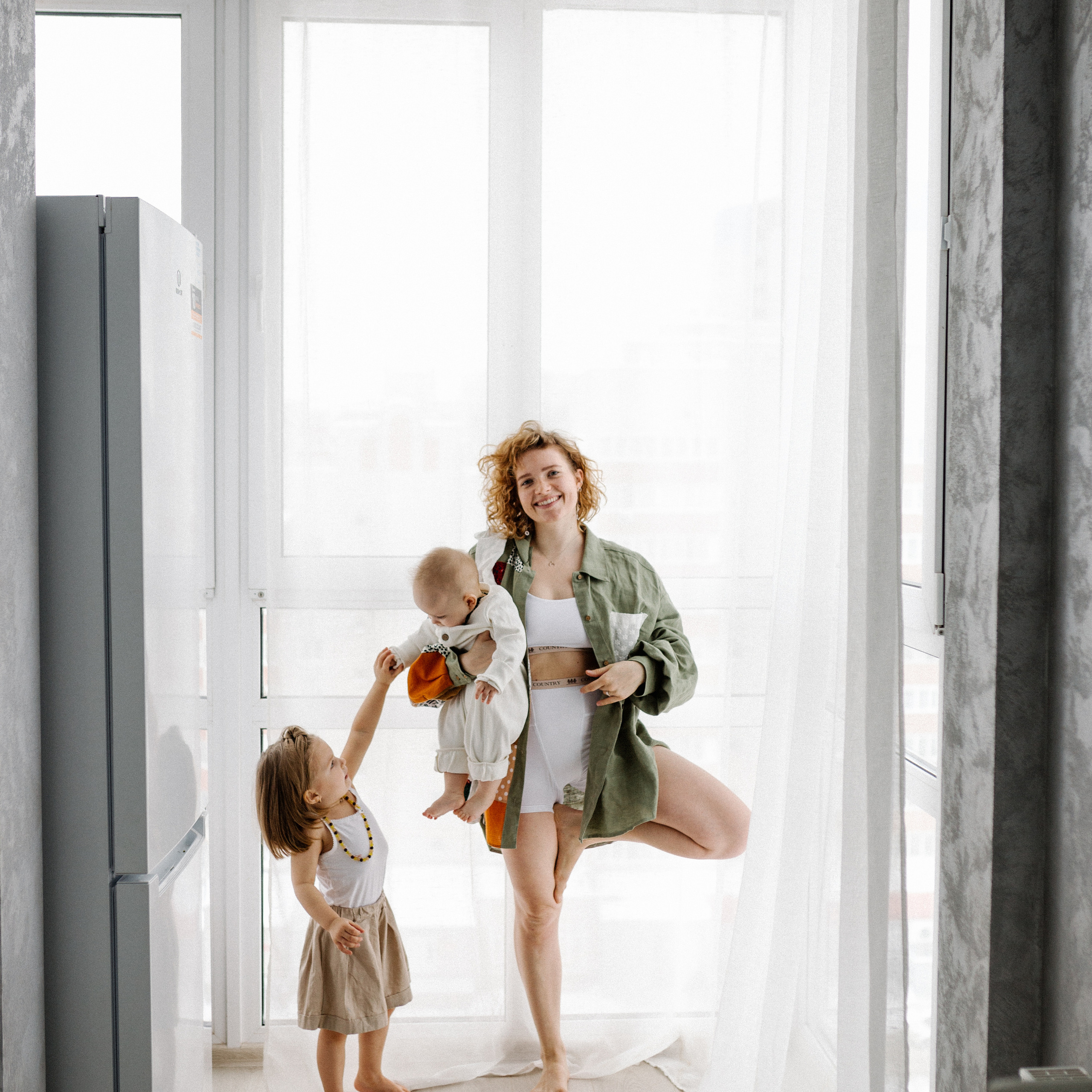 Дома у Светы