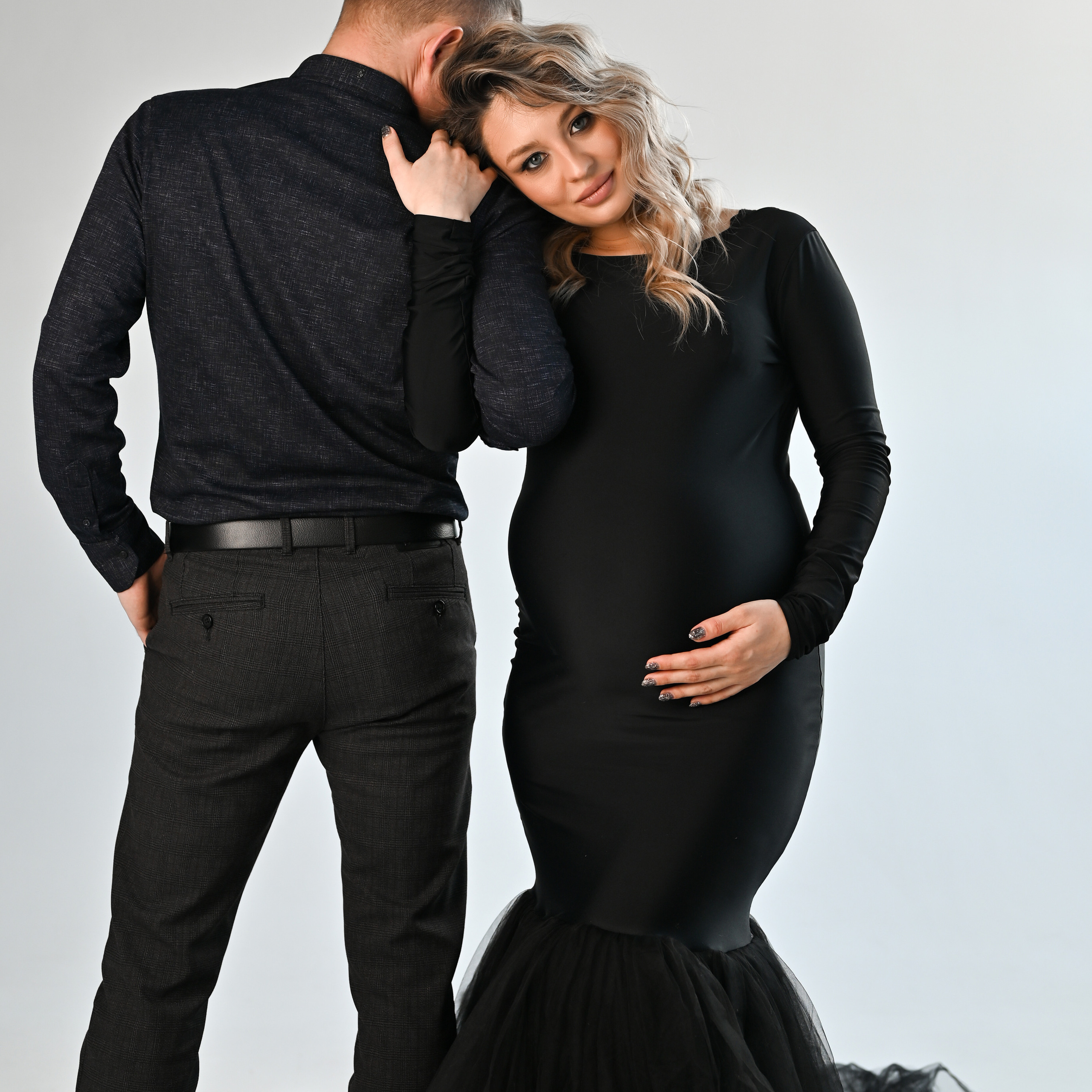 Фотосессия беременности Кристины с мужем