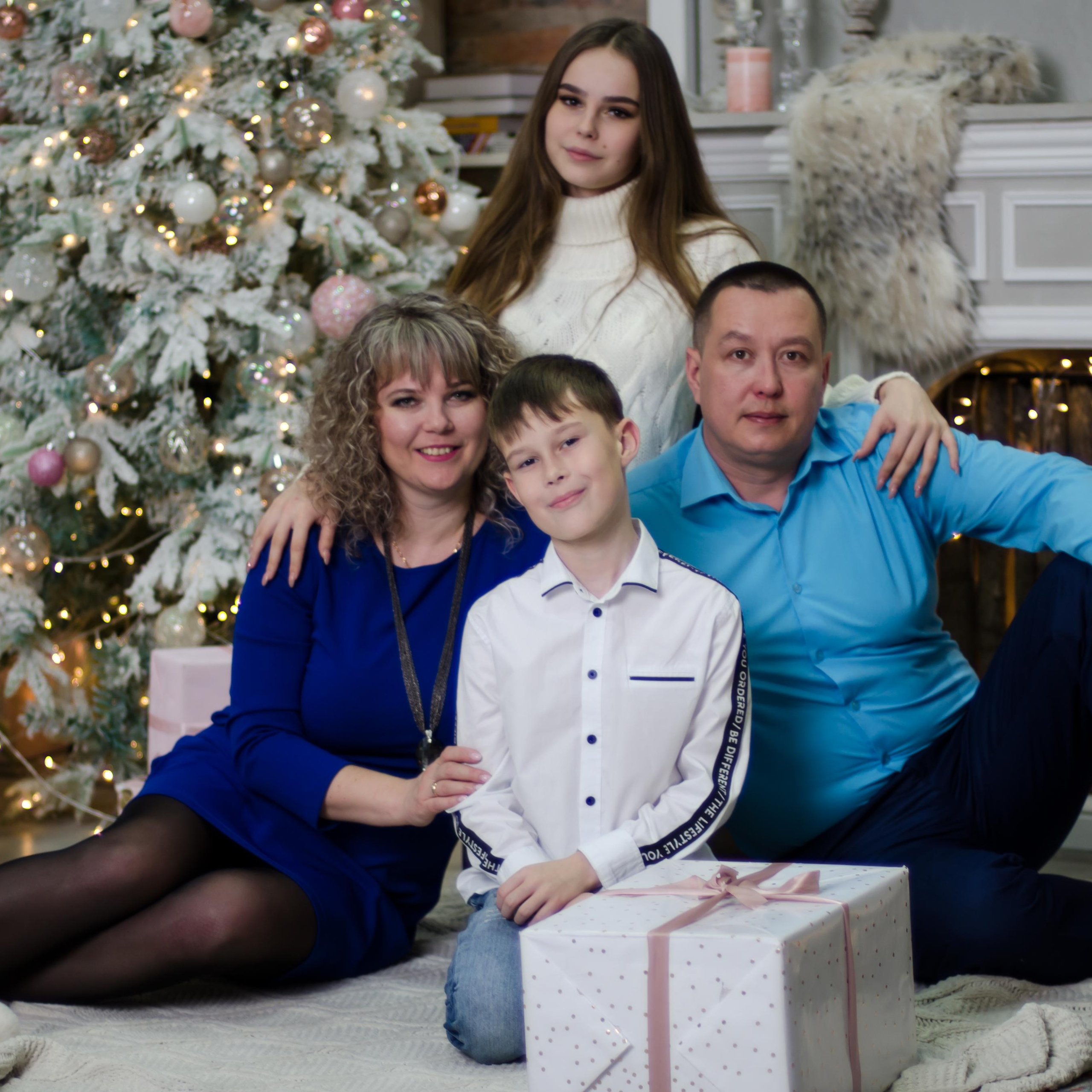 Семья Елены и Андрея