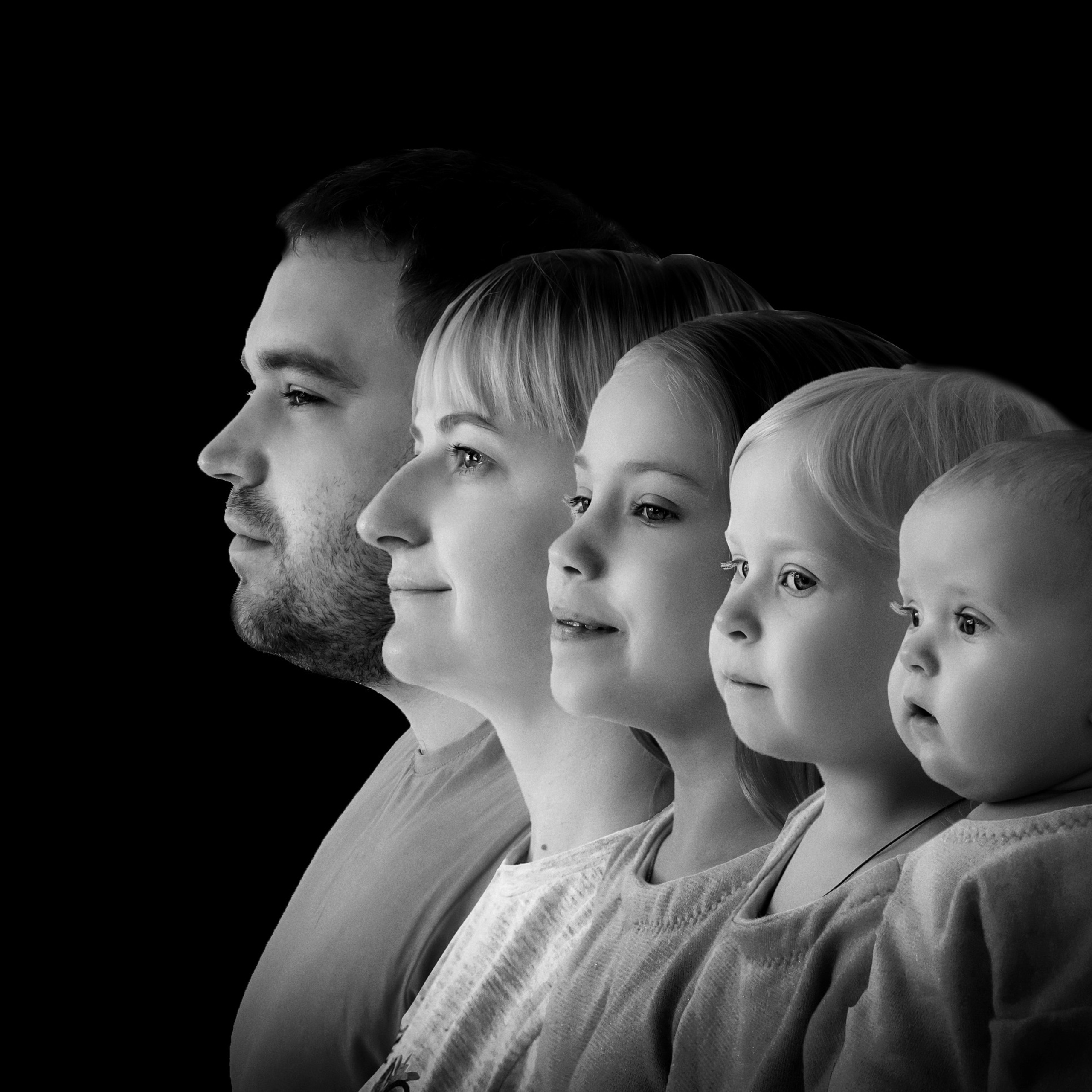 Нина, Лёша и их девочки