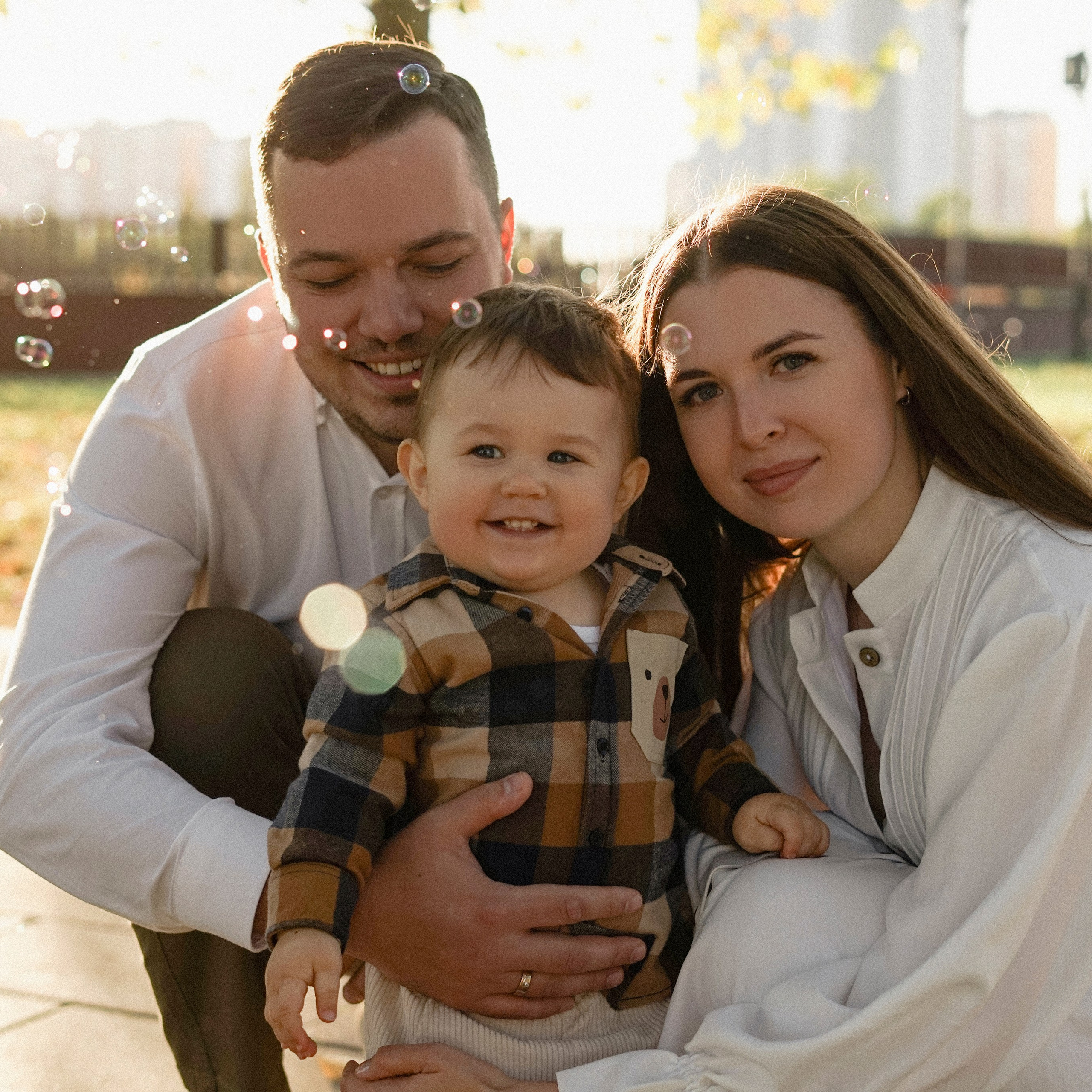 Катя и семья