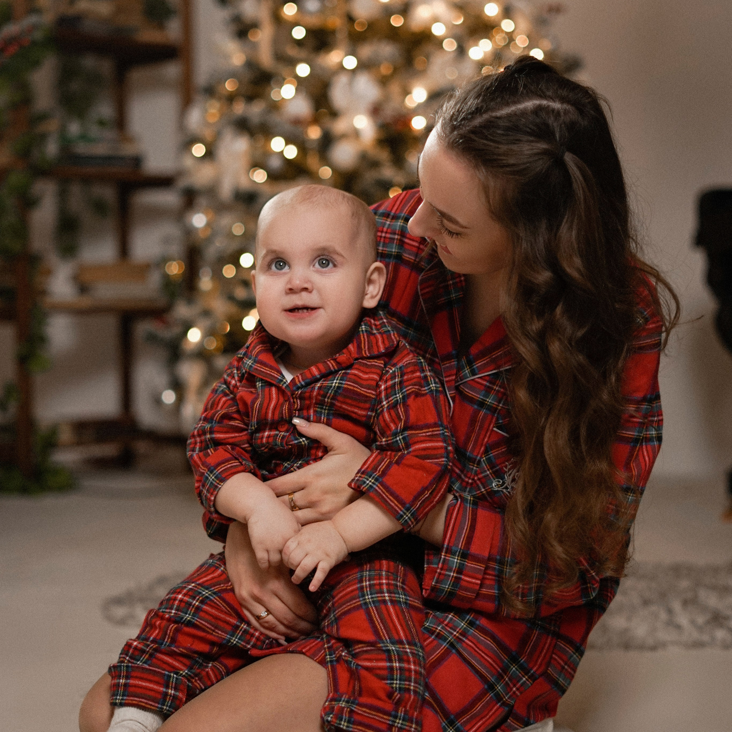 Настя и семья