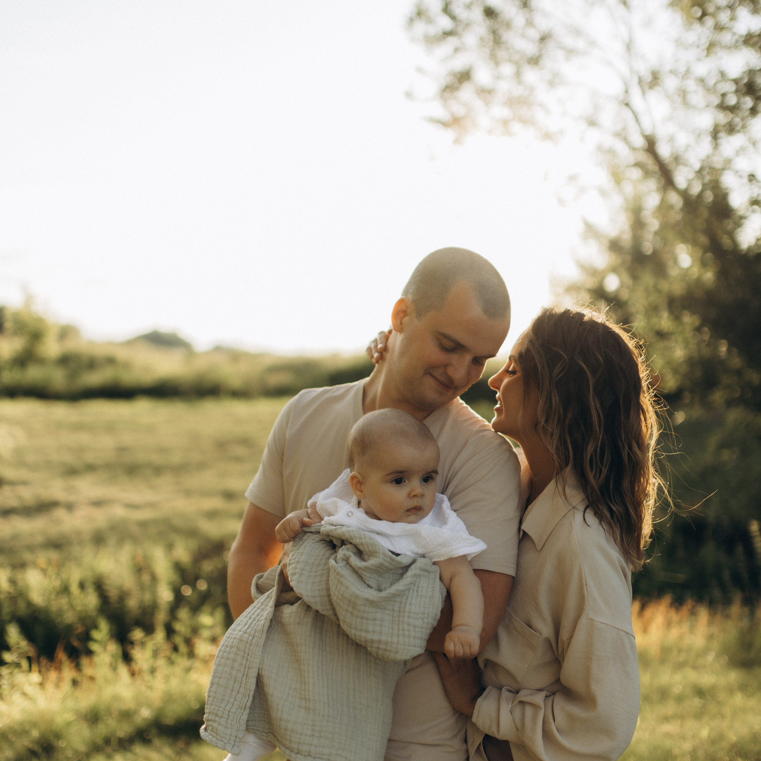 Люба, Витя, Максим