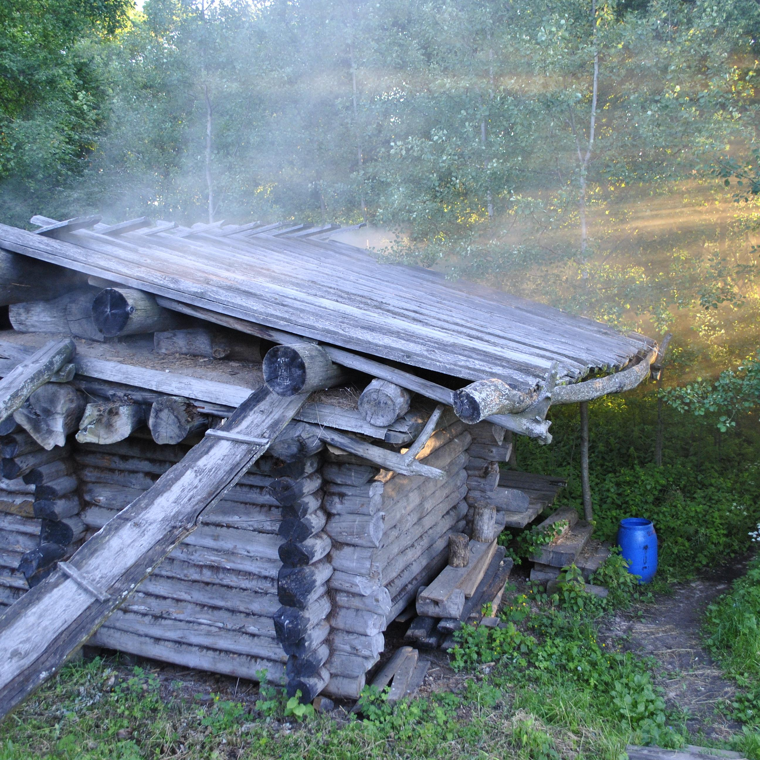 Баня по-чёрному