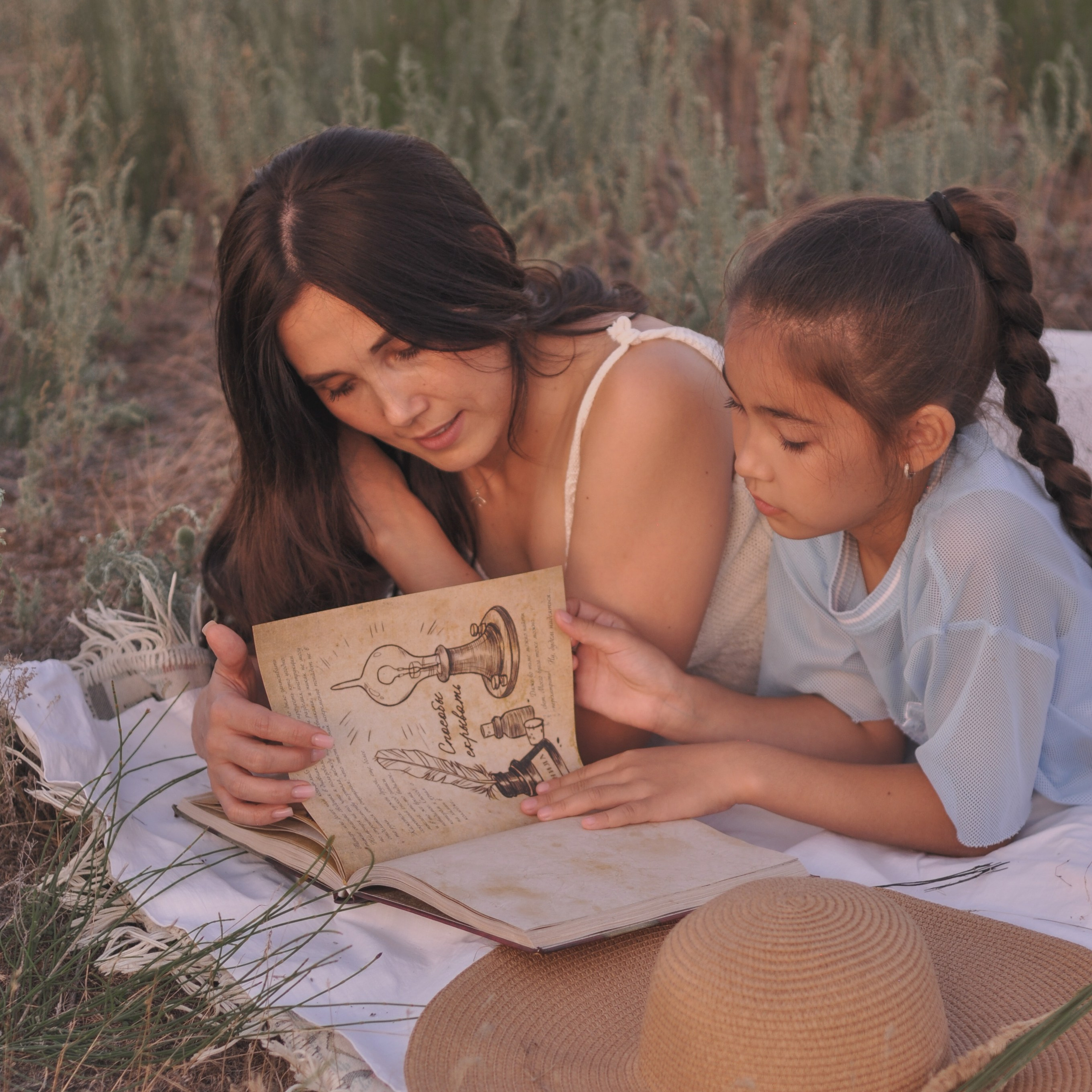 Фотосессия на природе мама с дочкой. Сохраню важные для тебя моменты