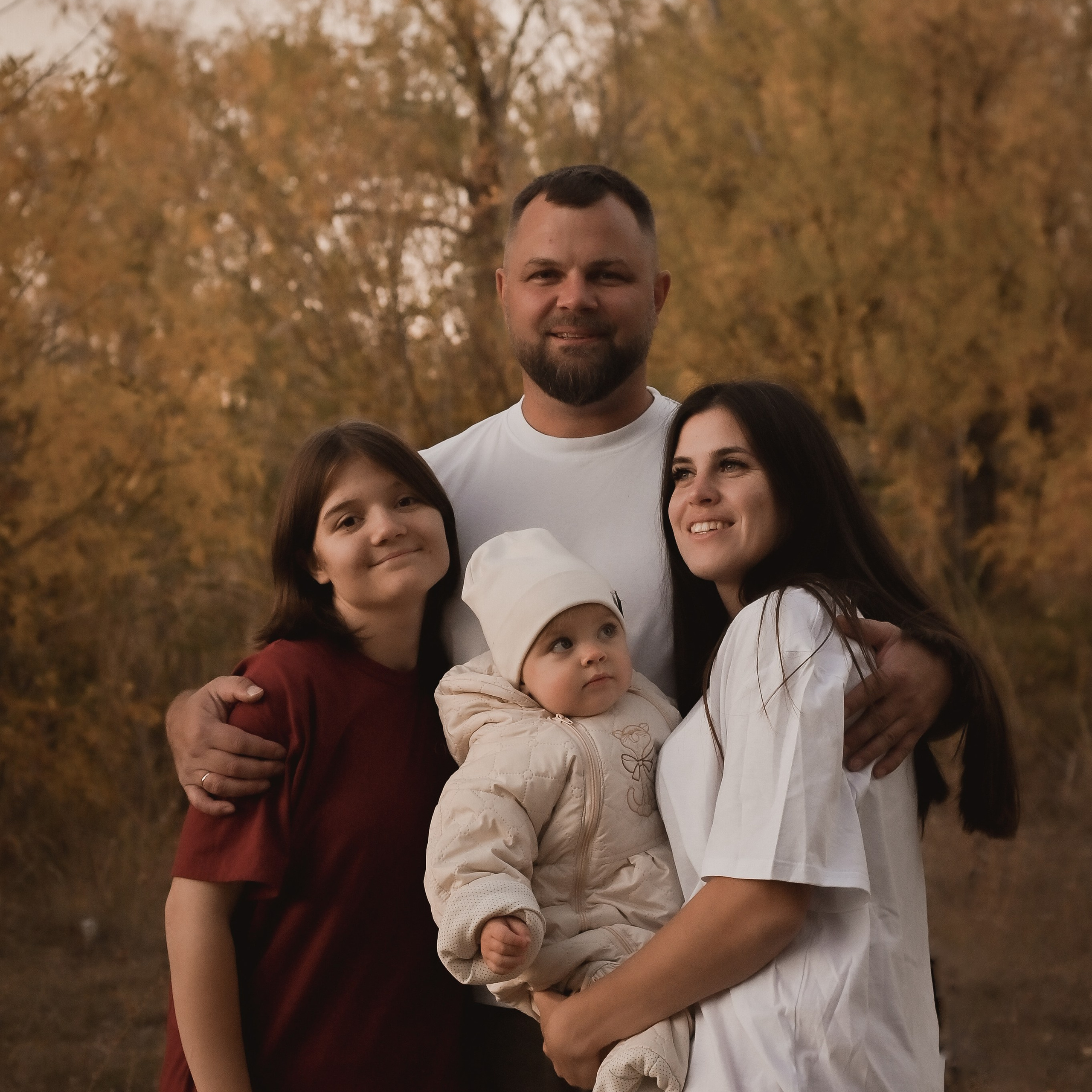 Осенняя семейная съемка на природе. Сохраню важные для тебя моменты