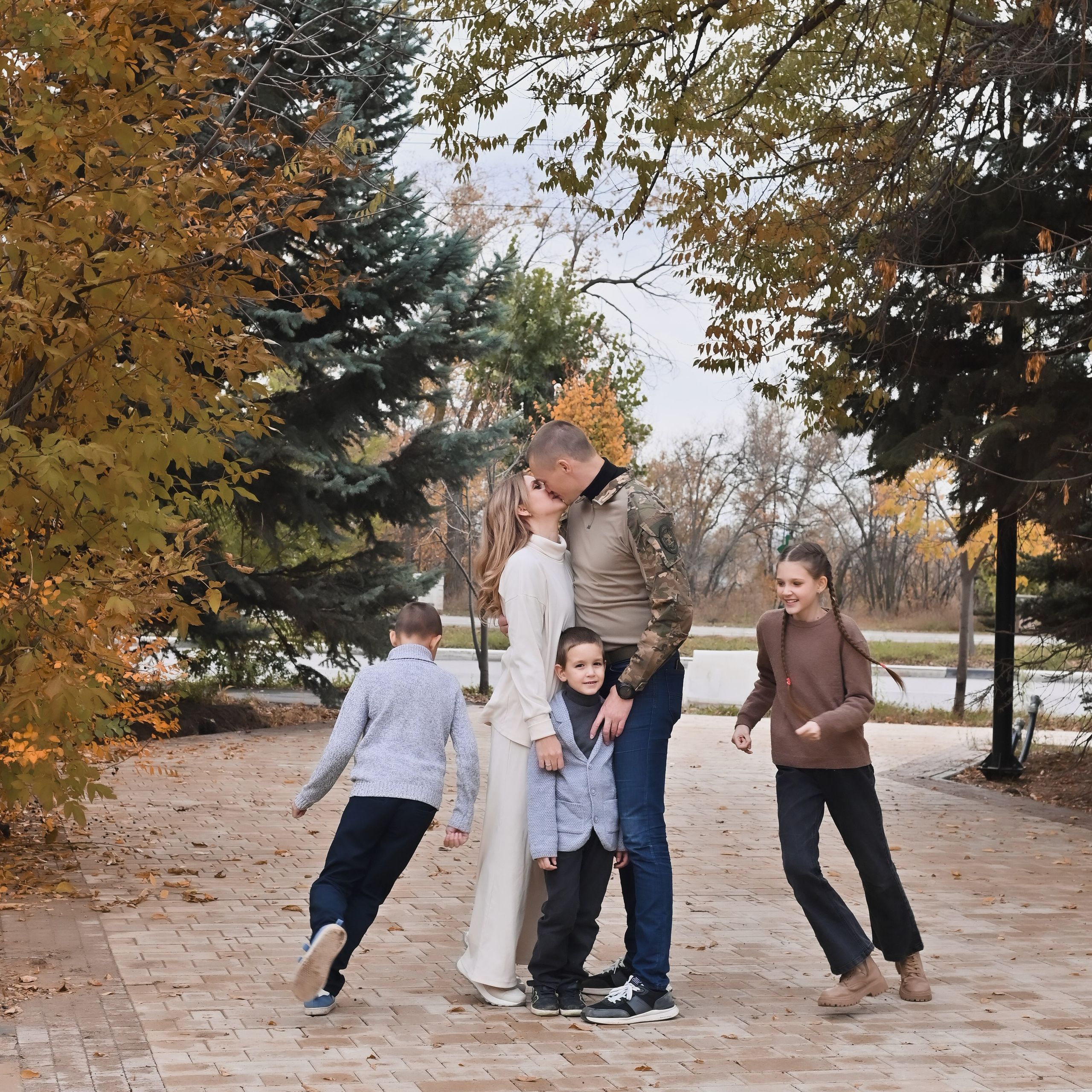 Осенняя прогулка. Сохраню важные для тебя моменты