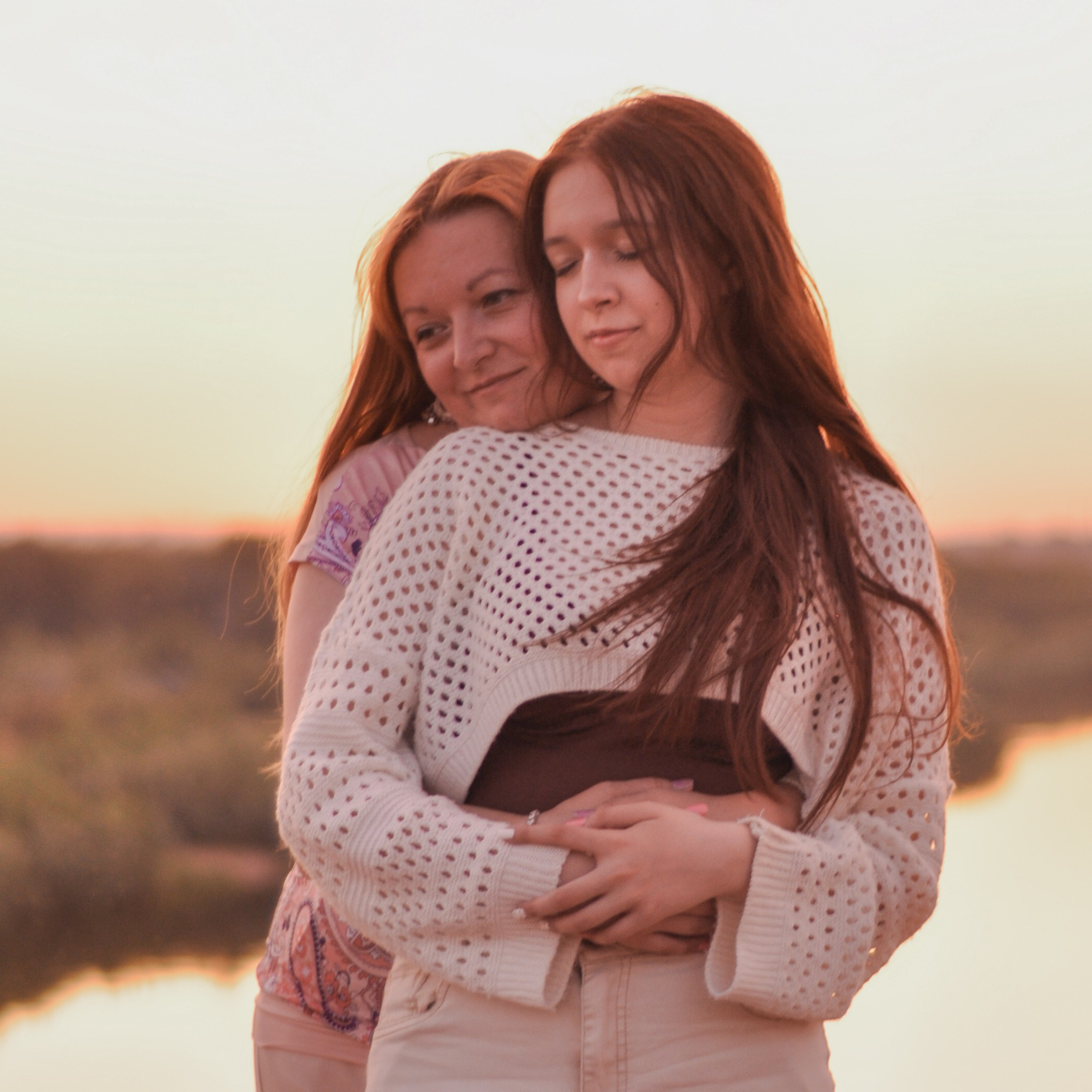 Семейная фотосессия на закате с Людмилой и ее детьми. Сохраню важные для тебя моменты