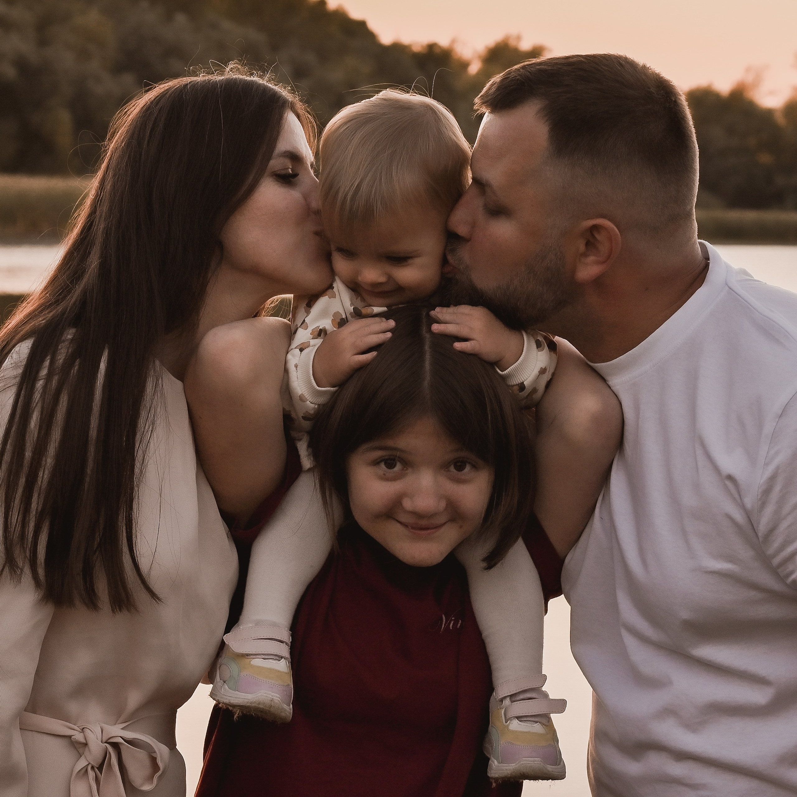 Осенняя семейная съемка на природе. Сохраню важные для тебя моменты