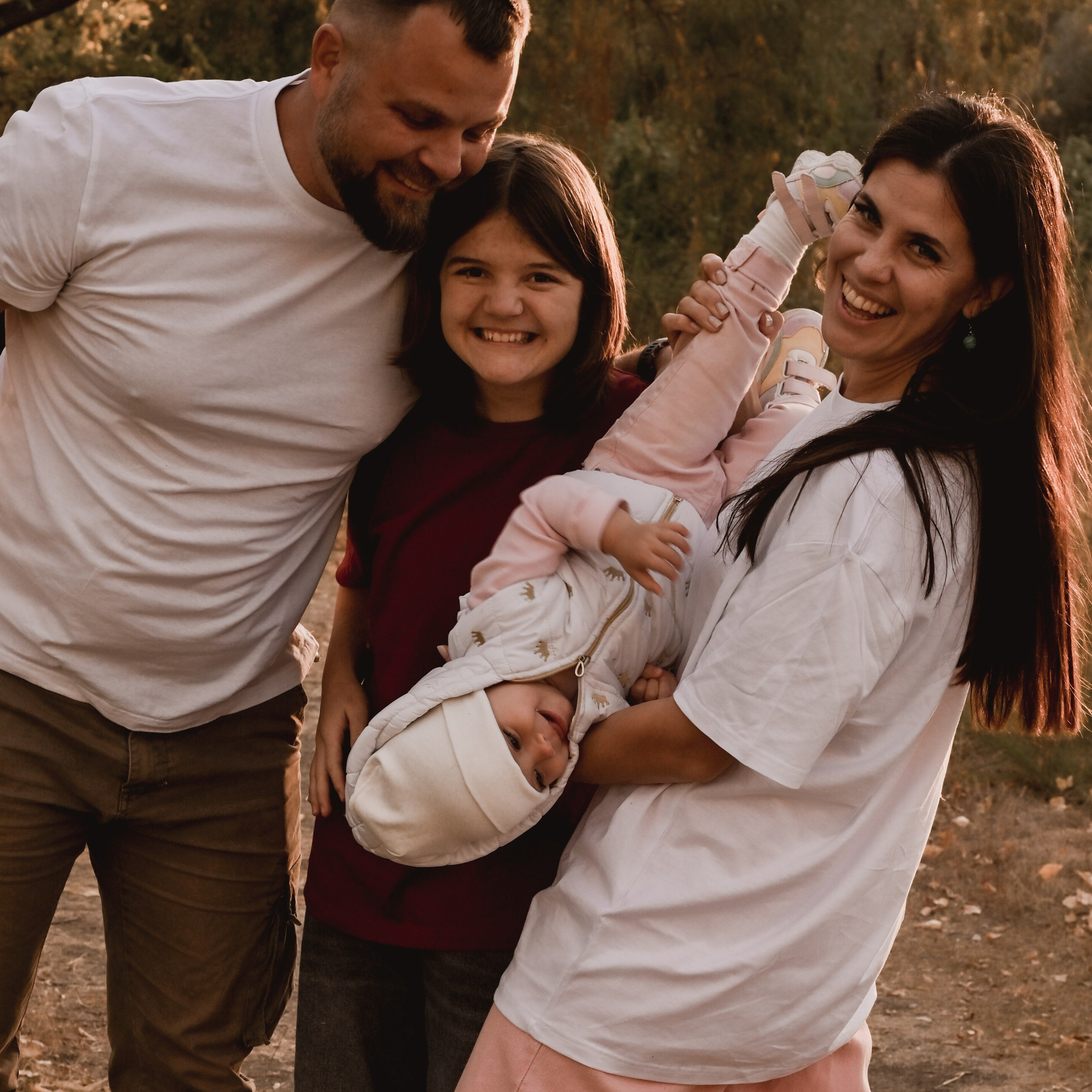 Осенняя семейная съемка на природе. Сохраню важные для тебя моменты