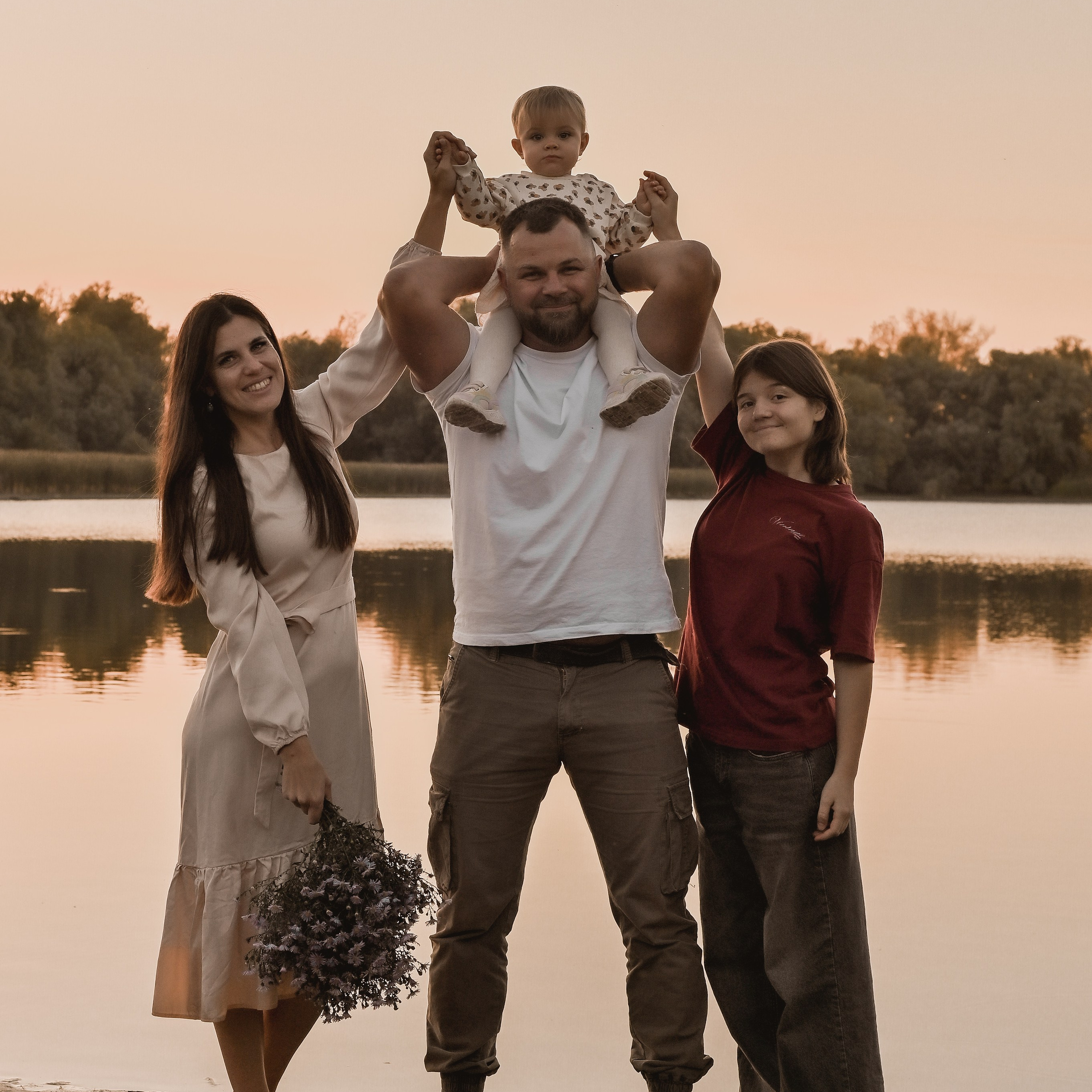 Осенняя семейная съемка на природе. Сохраню важные для тебя моменты