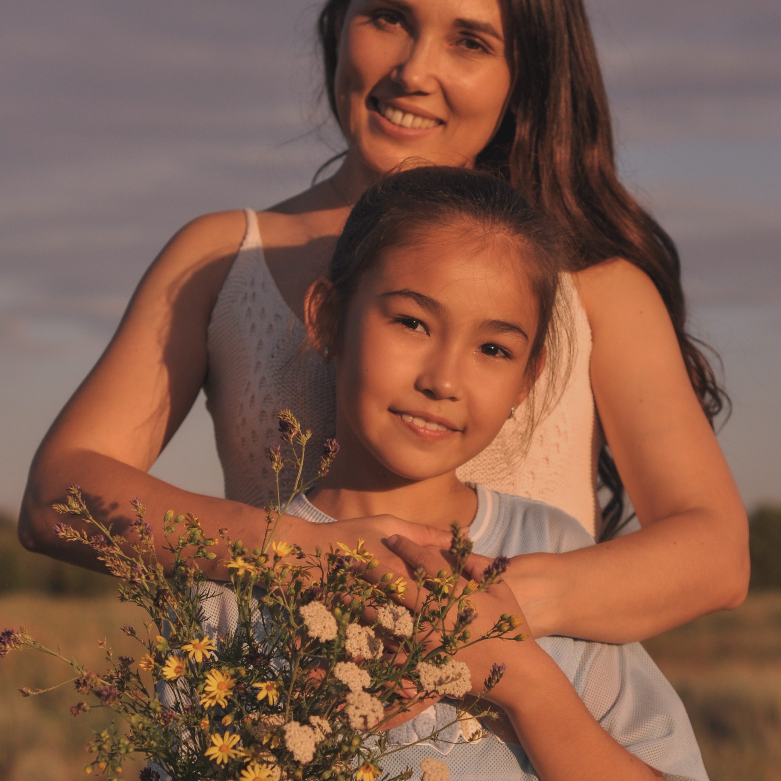 Фотосессия на природе мама с дочкой. Сохраню важные для тебя моменты