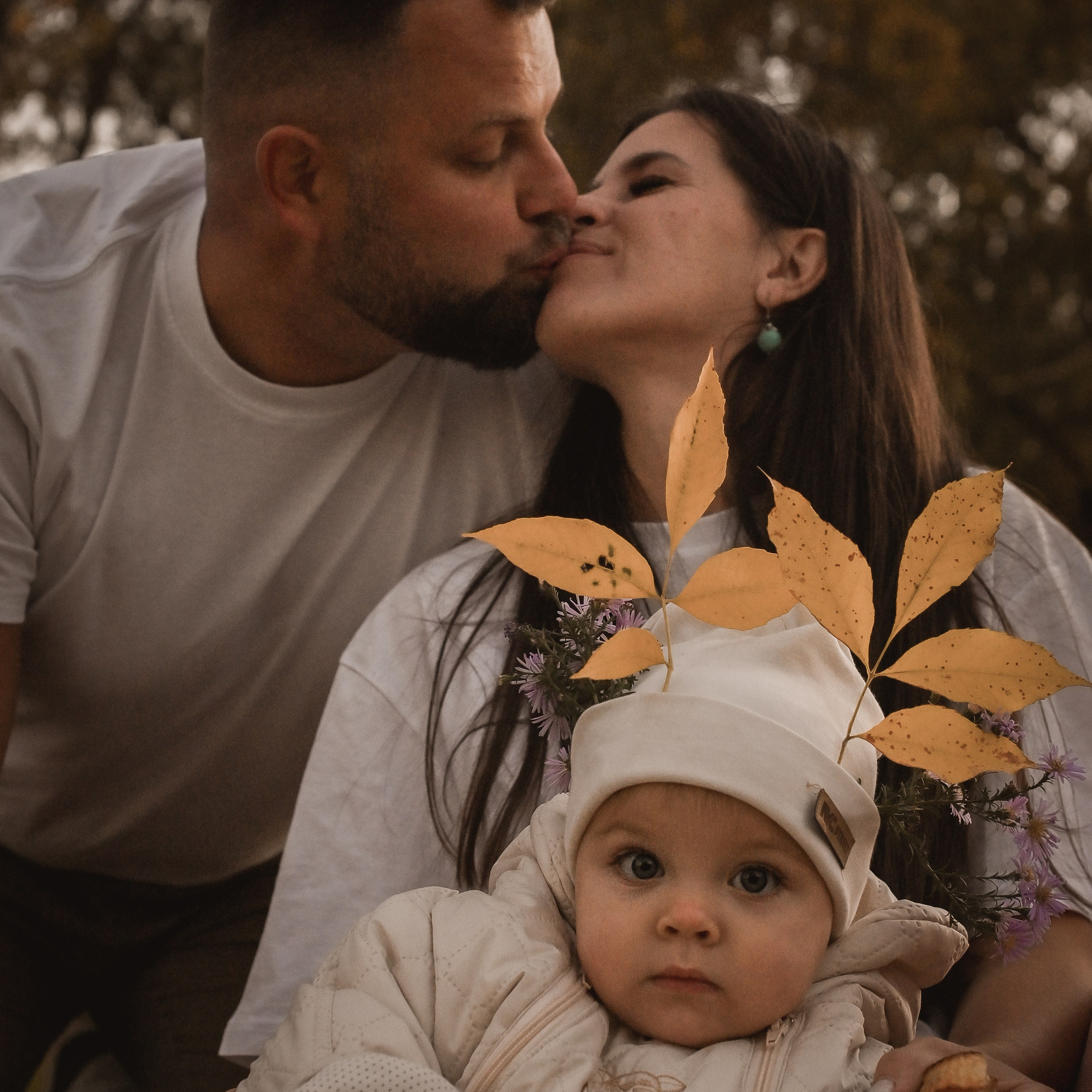 Осенняя семейная съемка на природе. Сохраню важные для тебя моменты