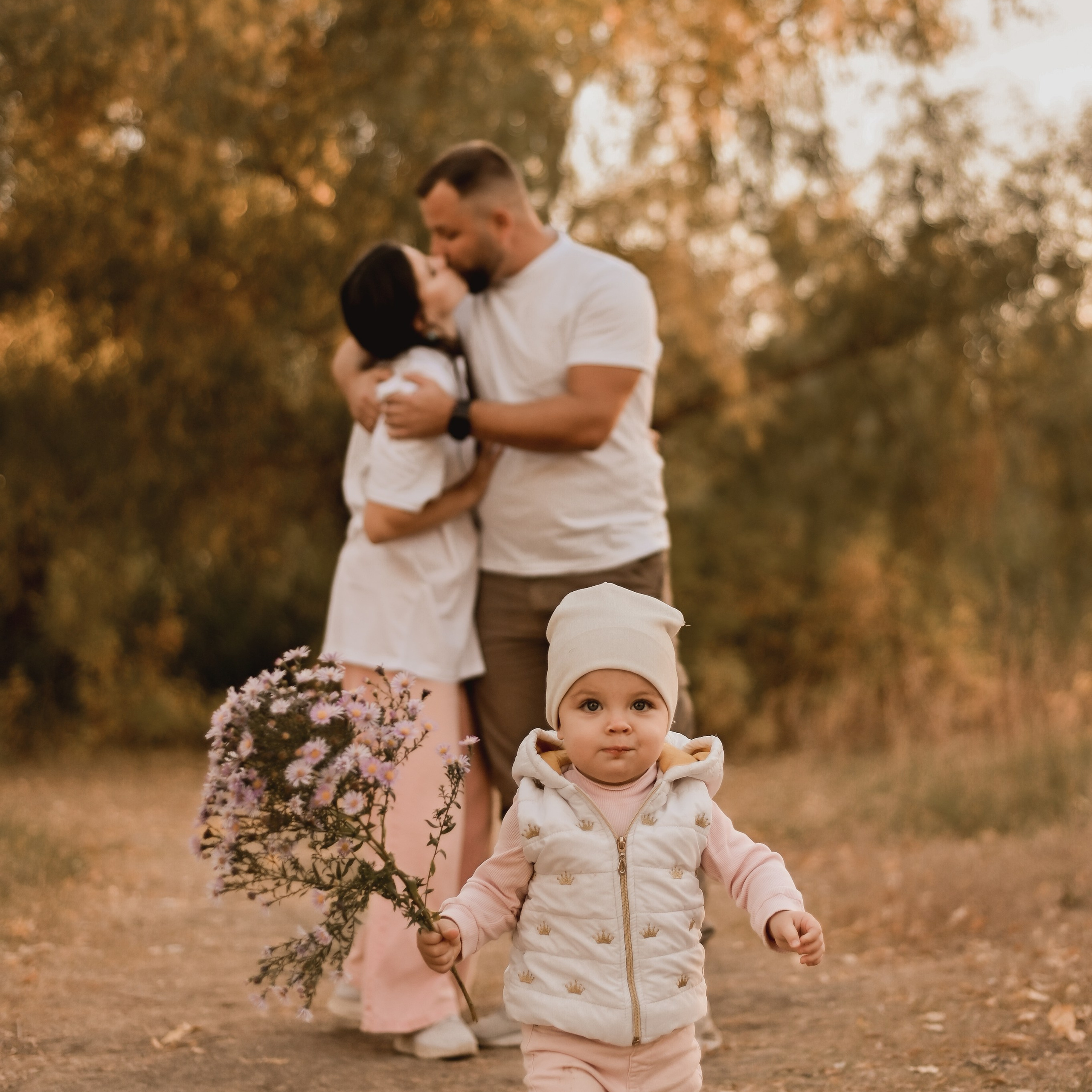 Осенняя семейная съемка на природе. Сохраню важные для тебя моменты